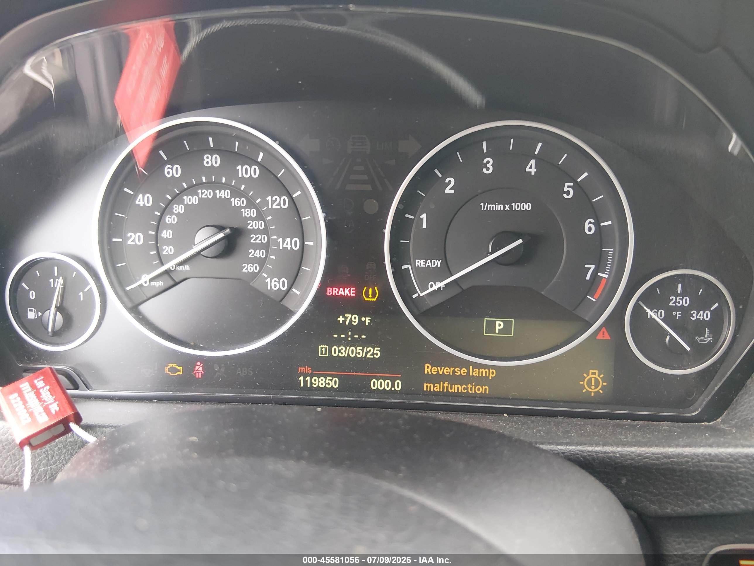 2013 Bmw 328i   Черный vin: WBA3C1C55DF444217