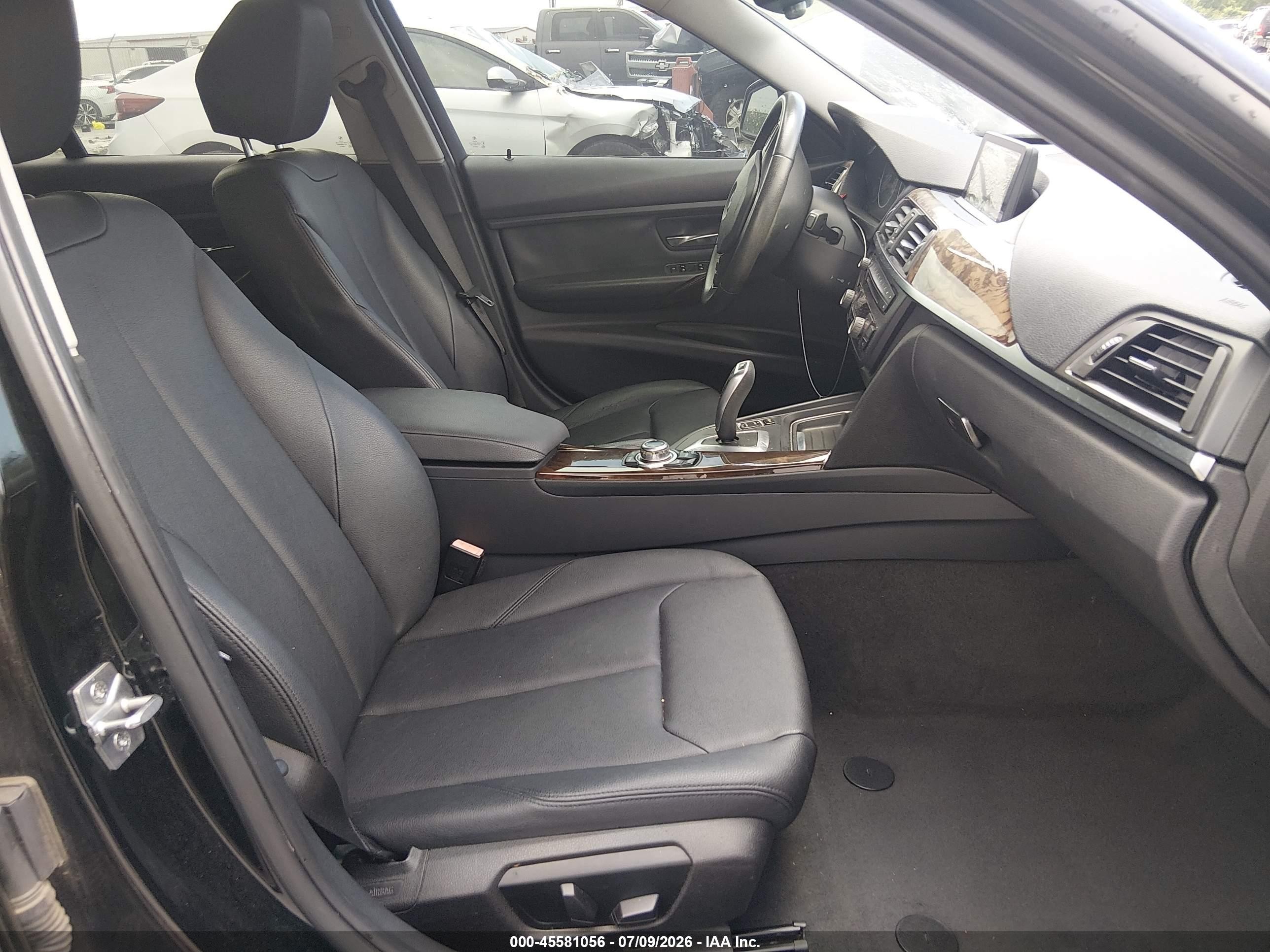 2013 Bmw 328i   Черный vin: WBA3C1C55DF444217