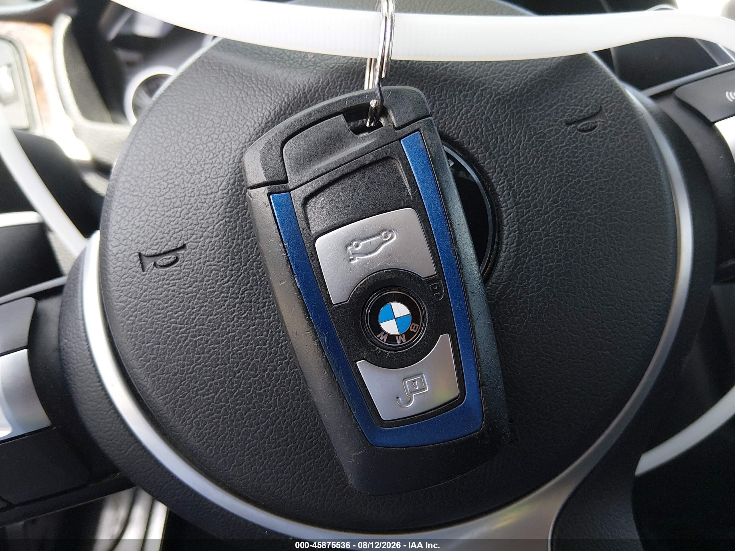 2014 Bmw 328i   White vin: WBA3C1C55EK107006