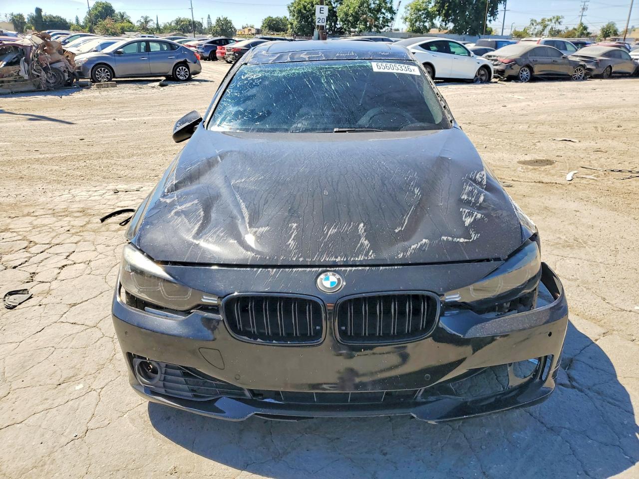2014 Bmw 328 I Sulev Black vin: WBA3C1C55EK108463