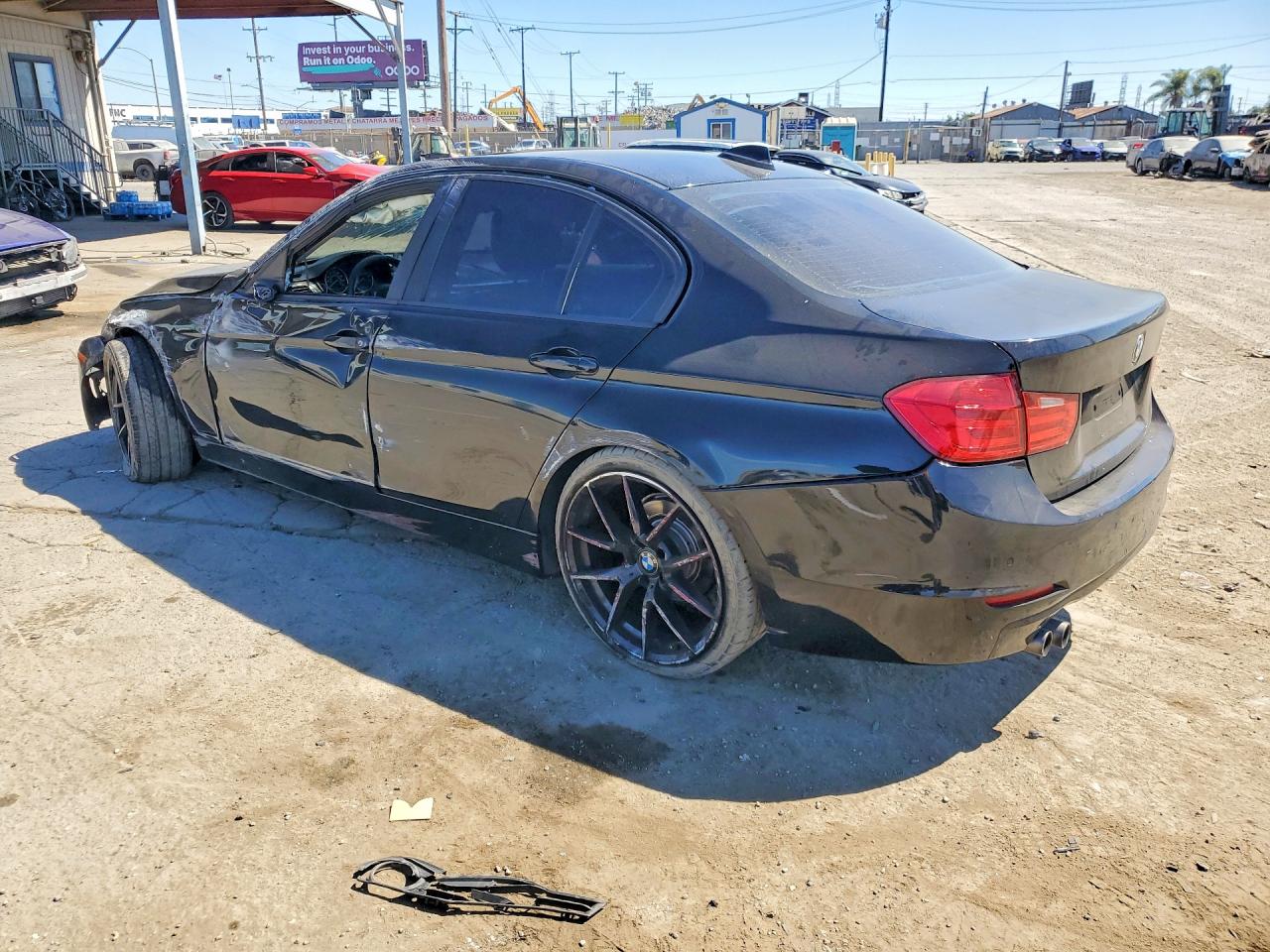 2014 Bmw 328 I Sulev Black vin: WBA3C1C55EK108463
