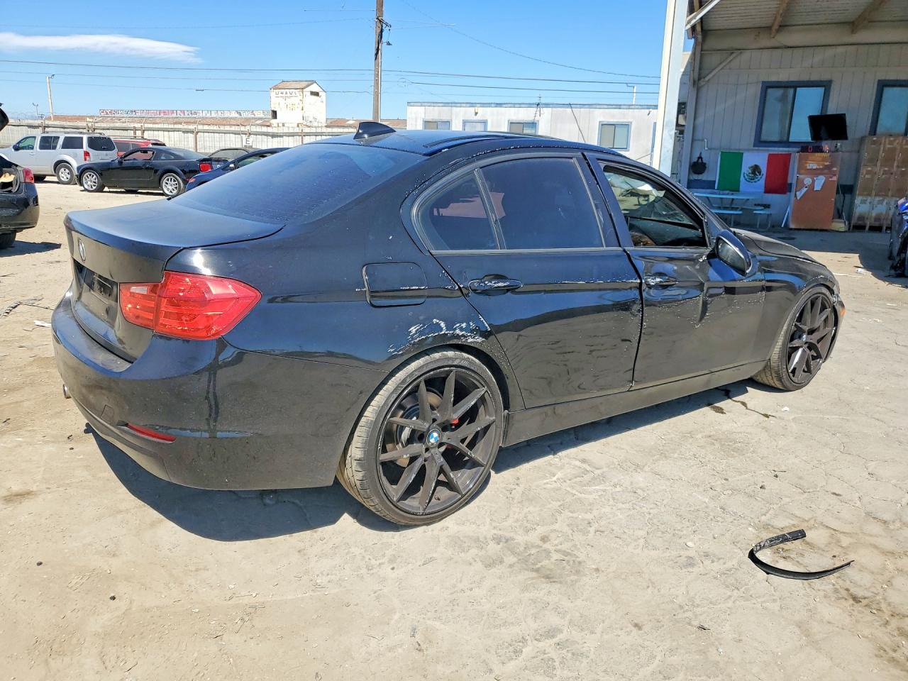 2014 Bmw 328 I Sulev Black vin: WBA3C1C55EK108463