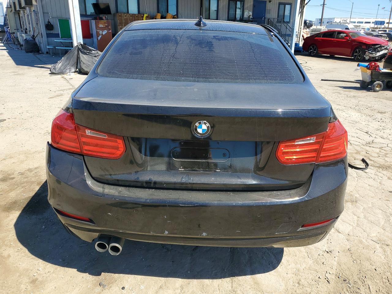 2014 Bmw 328 I Sulev Black vin: WBA3C1C55EK108463