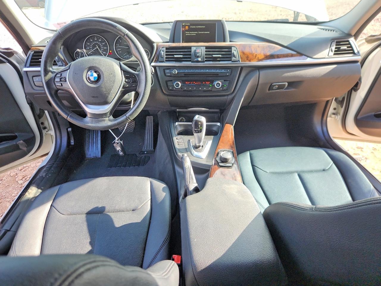2014 Bmw 328 I Sulev White vin: WBA3C1C55EK112271