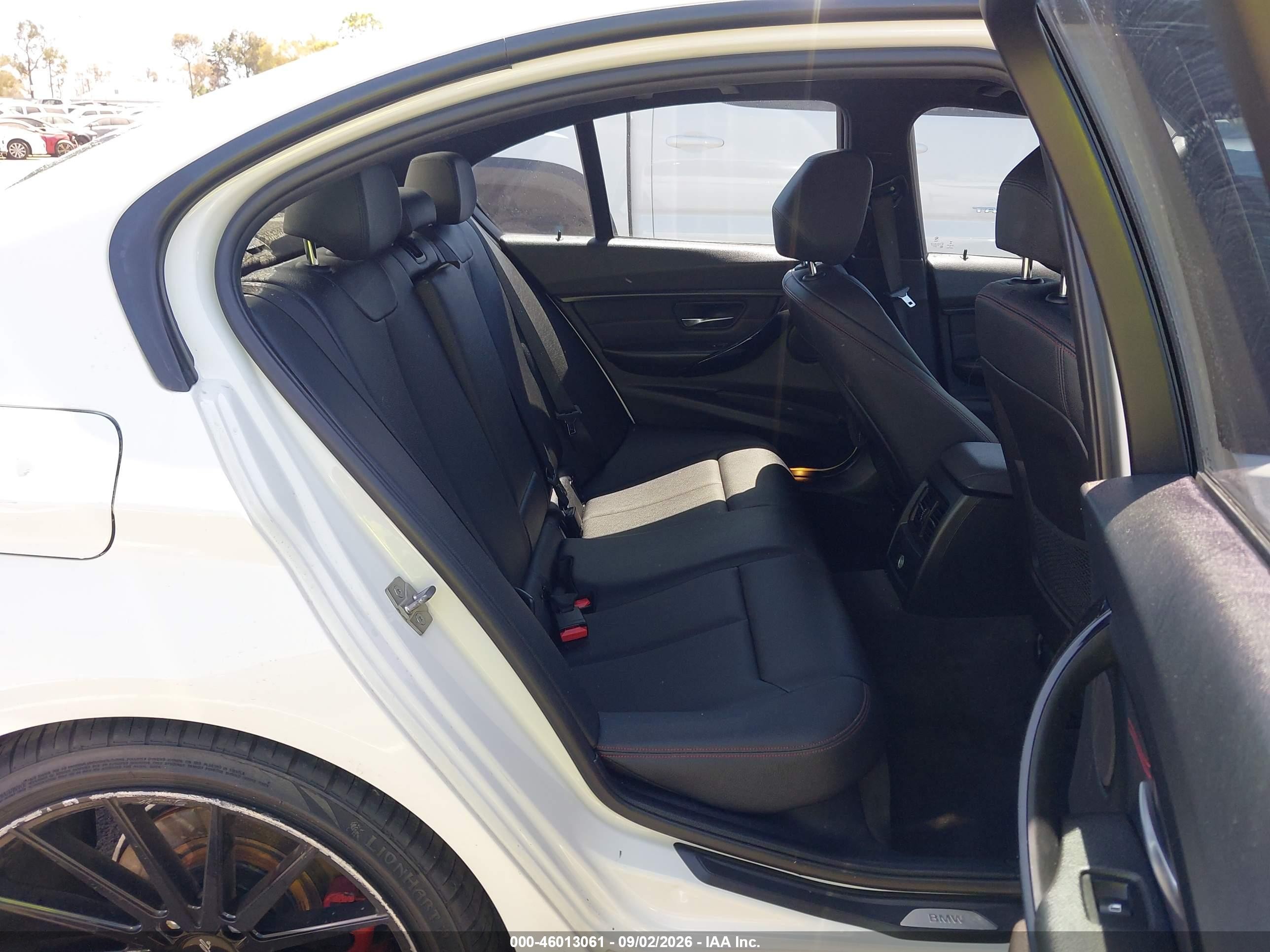 2014 Bmw 328i   White vin: WBA3C1C55EK116434