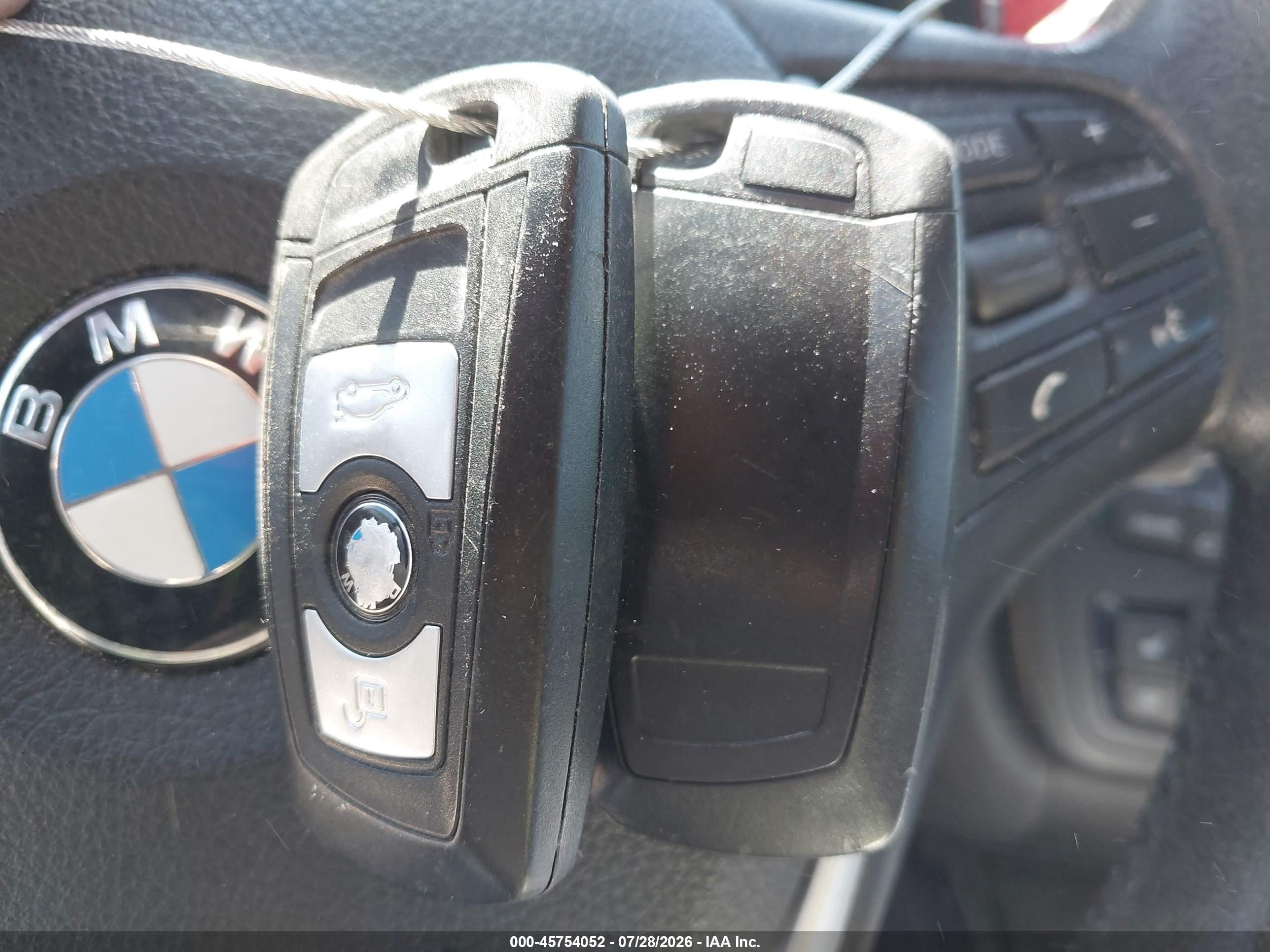 2015 Bmw 328i   White vin: WBA3C1C55FK121828