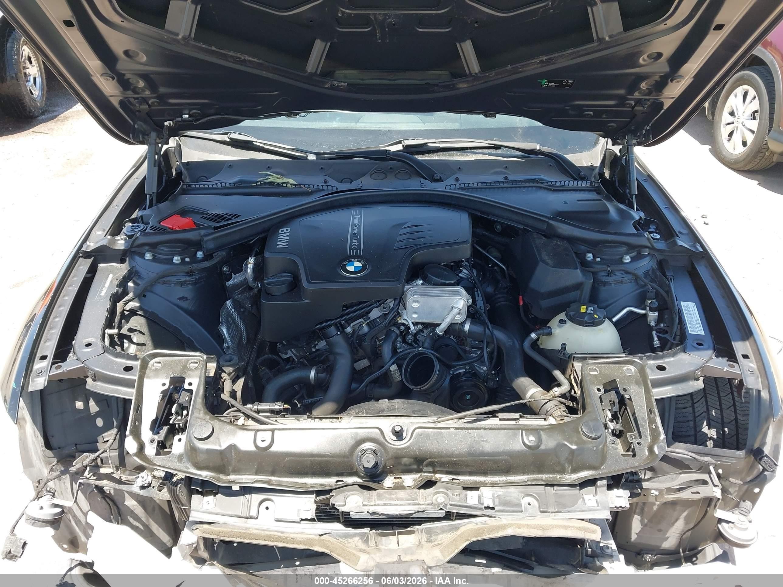 2015 Bmw 328i Black vin: WBA3C1C55FK122154