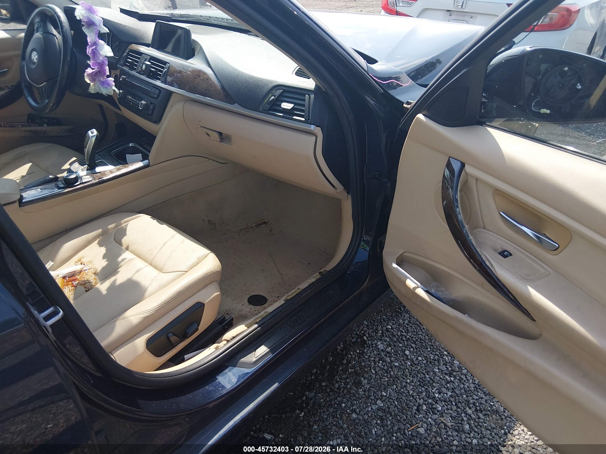 2015 Bmw 328i Navy vin: WBA3C1C55FP851905