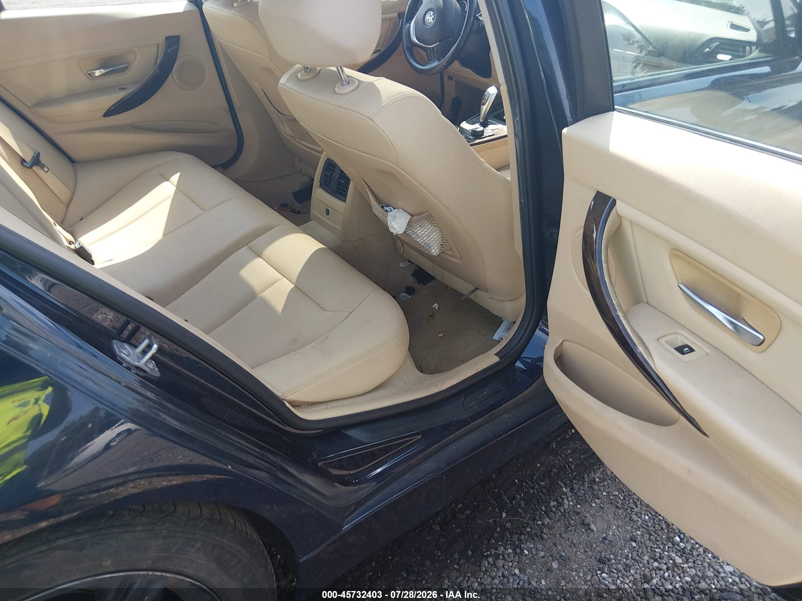2015 Bmw 328i Navy vin: WBA3C1C55FP851905