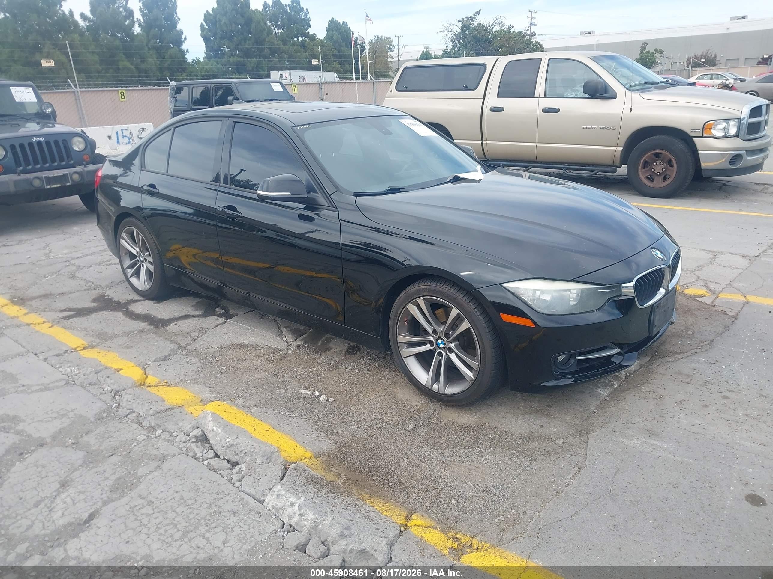 2012 Bmw 328i   Black vin: WBA3C1C56CF430177