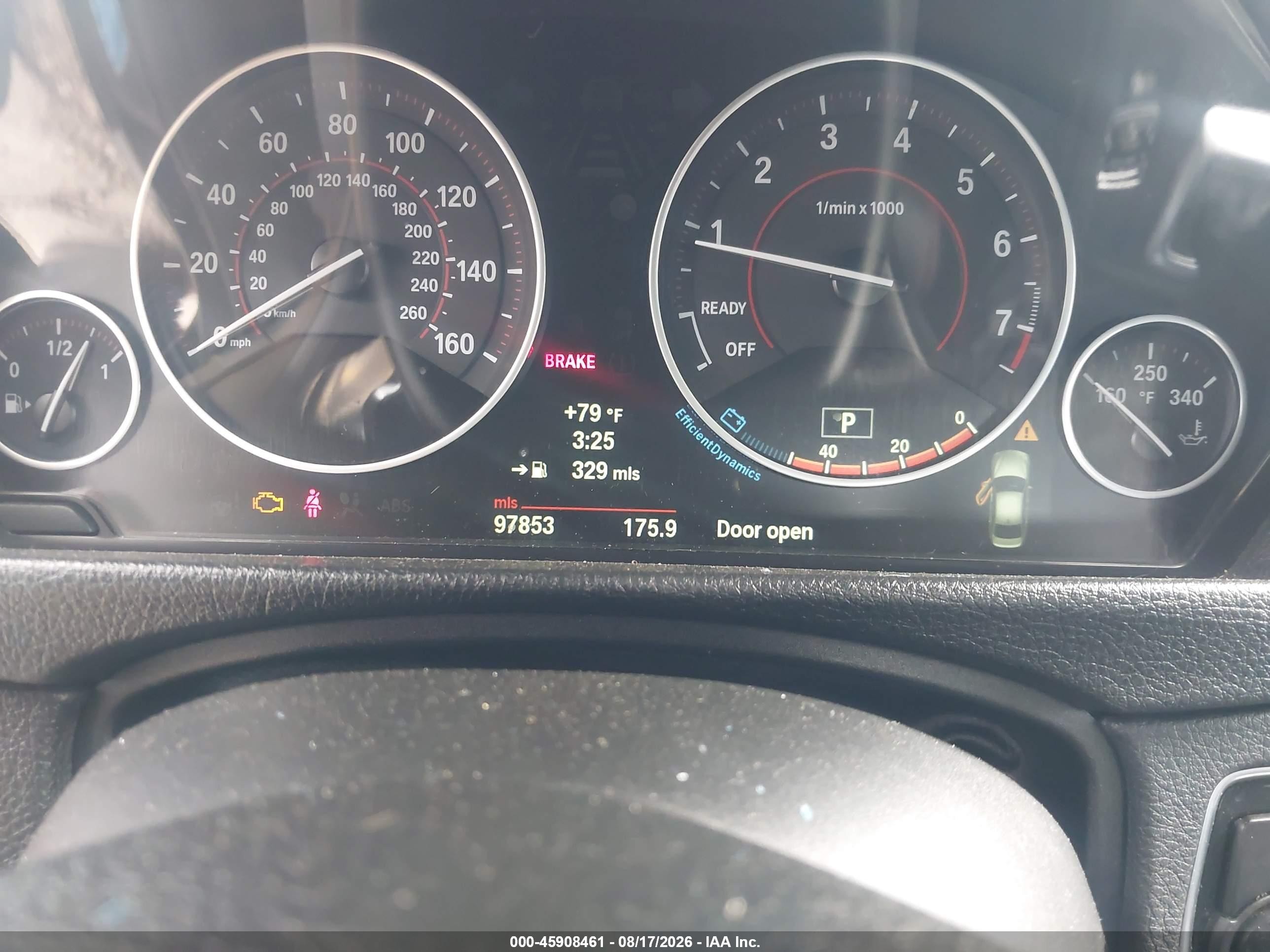 2012 Bmw 328i   Black vin: WBA3C1C56CF430177