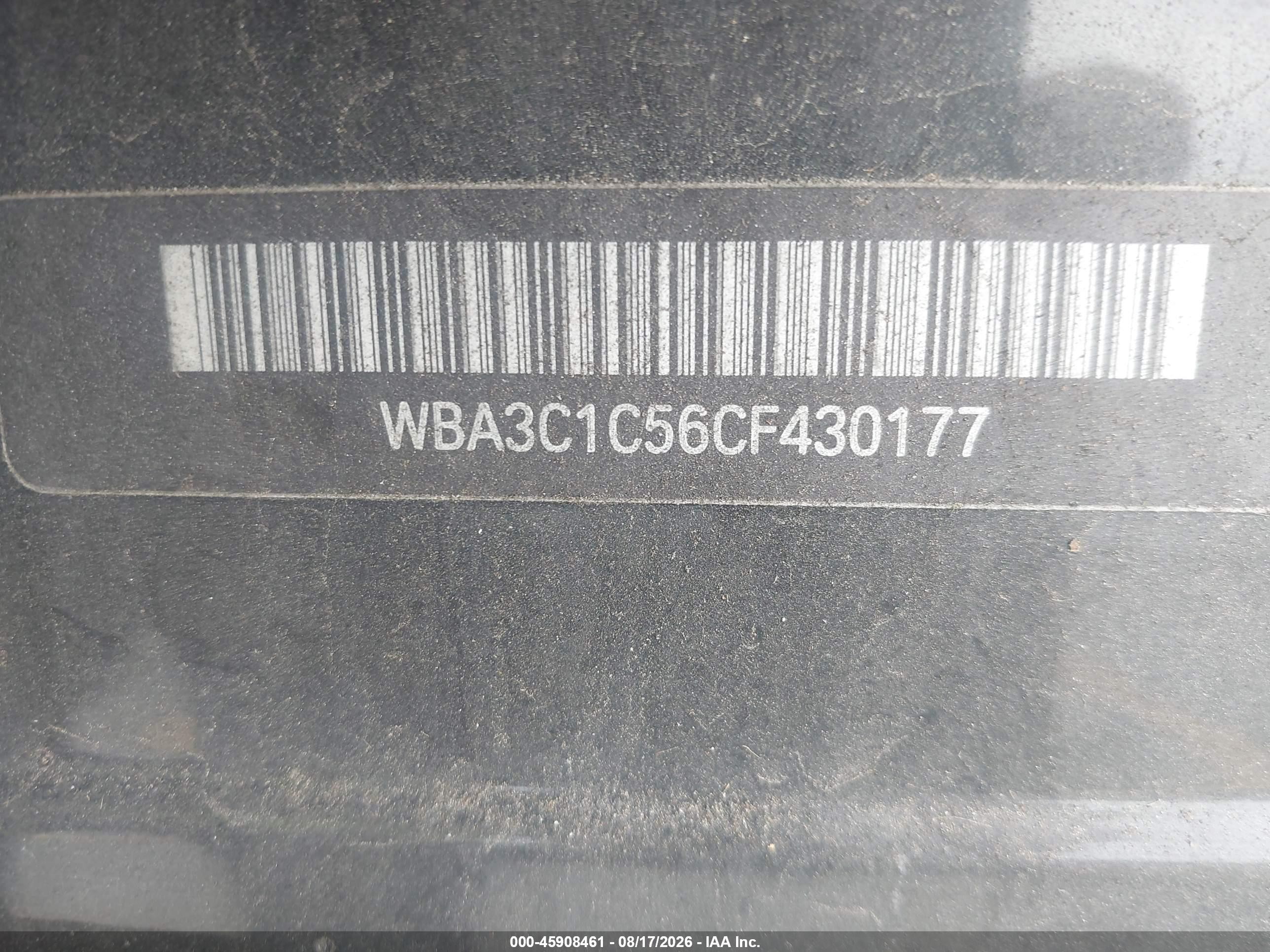 2012 Bmw 328i   Black vin: WBA3C1C56CF430177