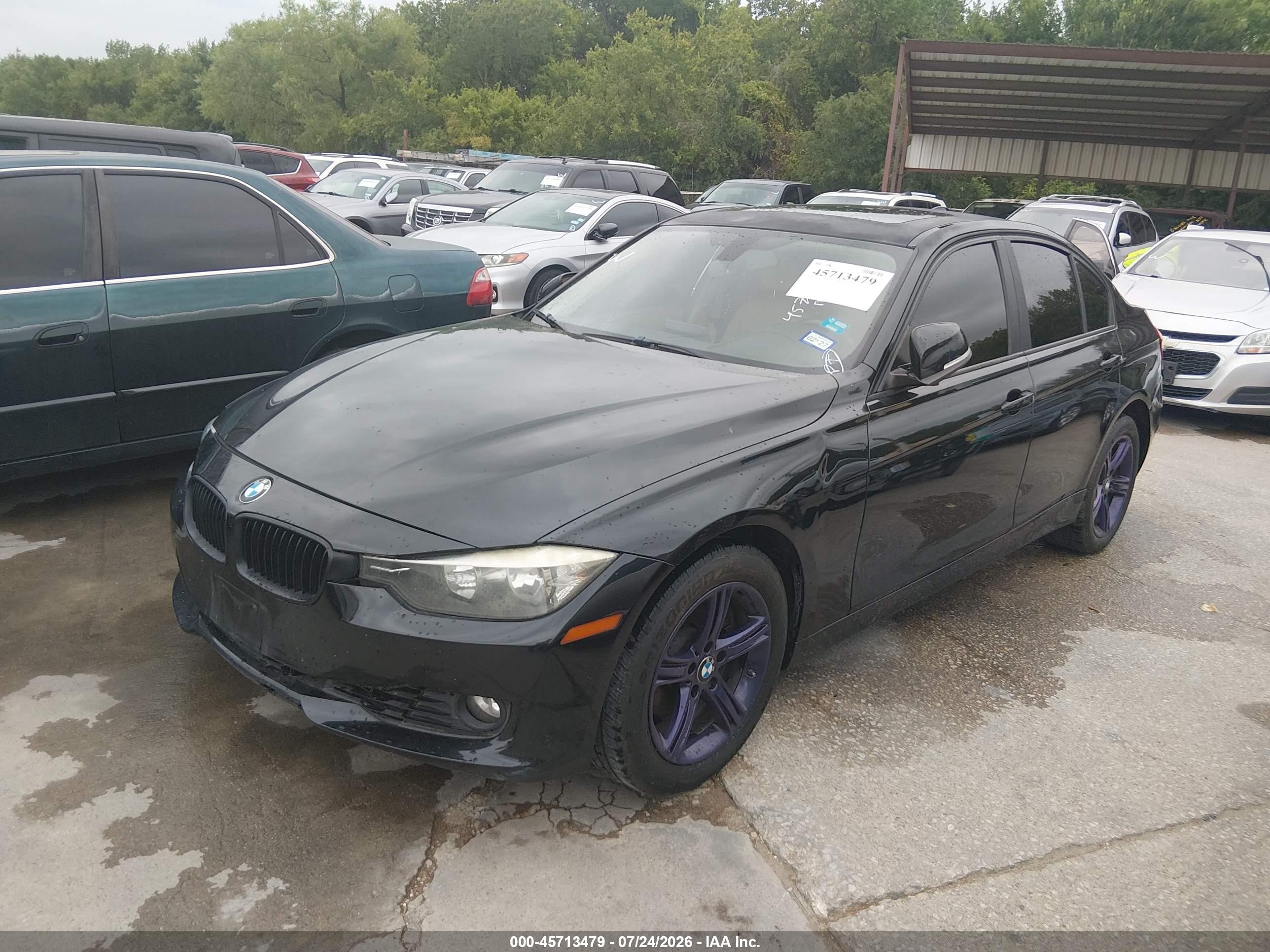 2012 Bmw 328i   Black vin: WBA3C1C56CF430258