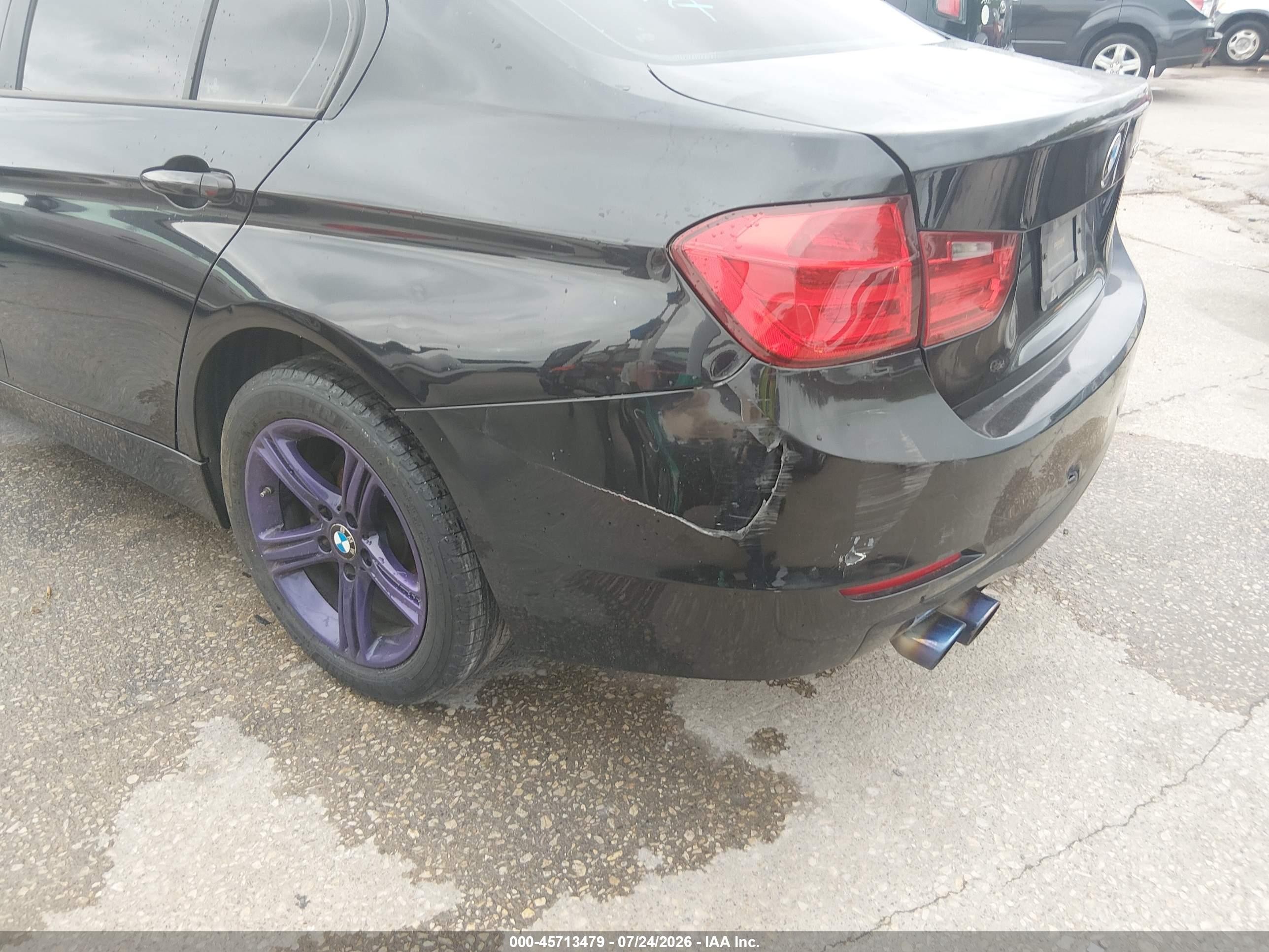 2012 Bmw 328i   Black vin: WBA3C1C56CF430258