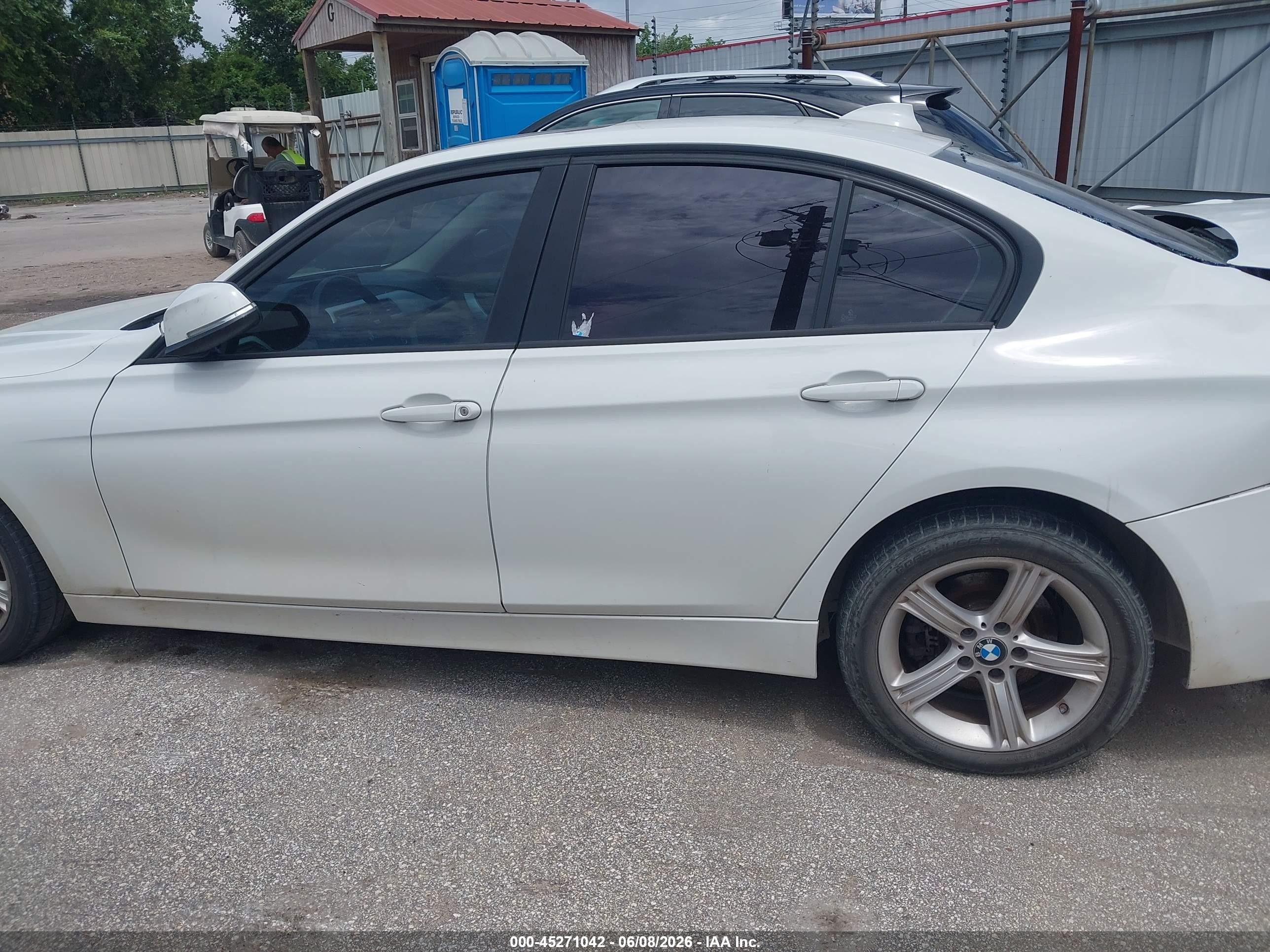 2012 Bmw 328i   White vin: WBA3C1C56CF430941