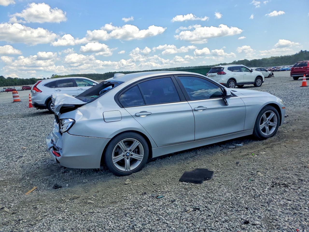 2014 Bmw 328 I Sulev Gray vin: WBA3C1C56EK109685