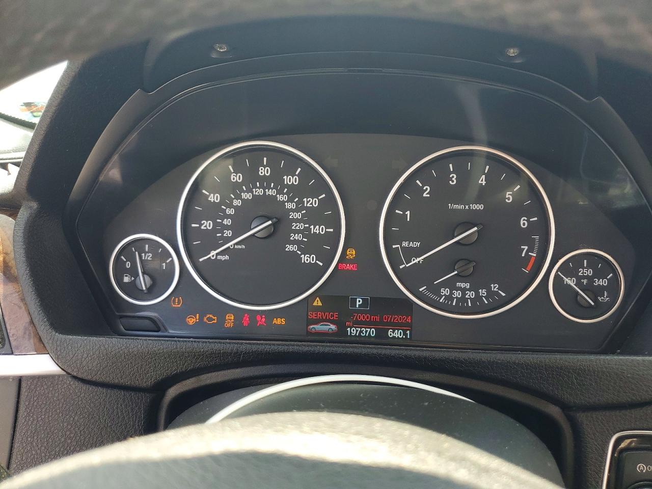 2014 Bmw 328 I Sulev Gray vin: WBA3C1C56EK109685
