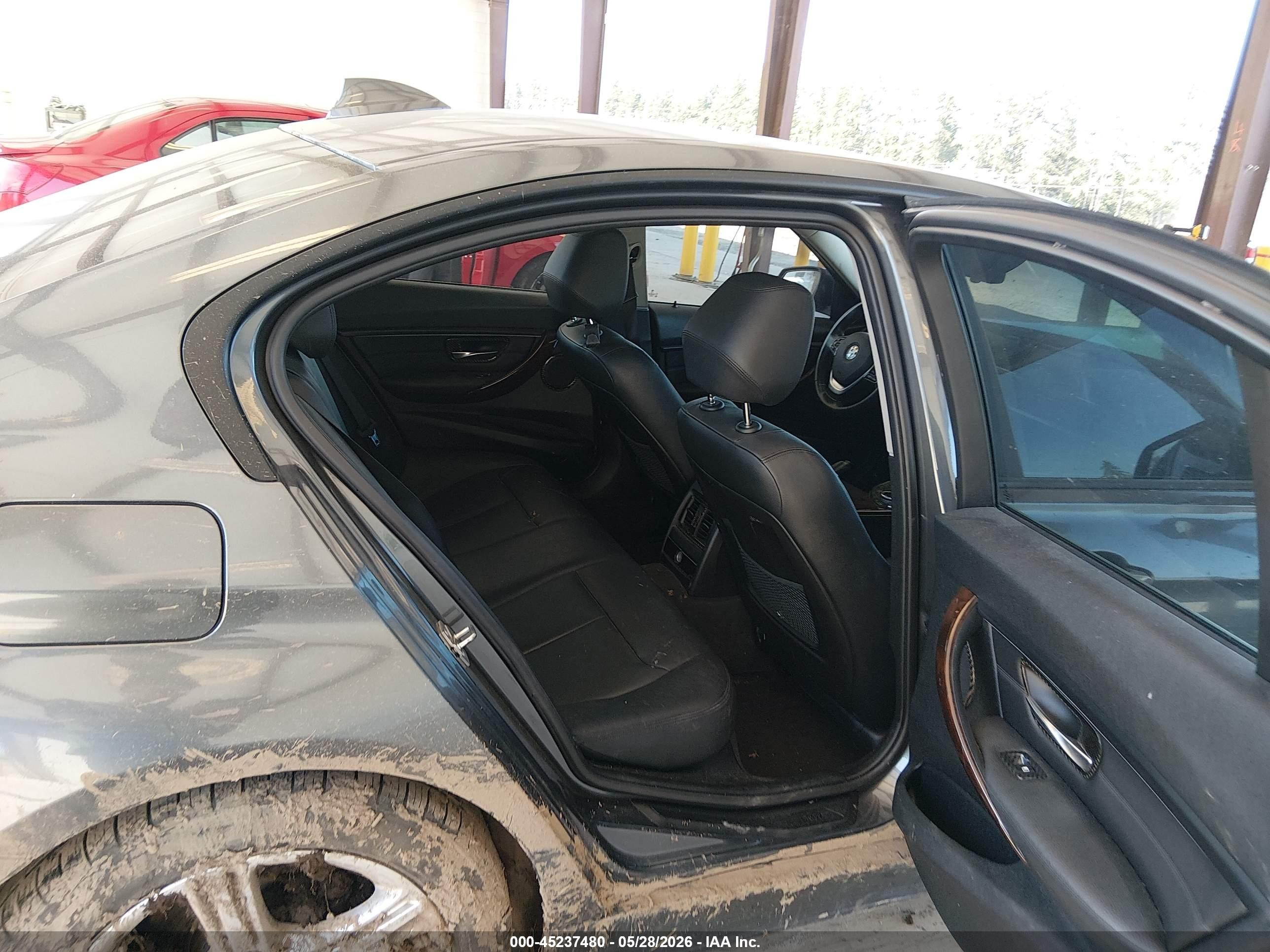 2014 Bmw 328i   Gray vin: WBA3C1C56EK113378