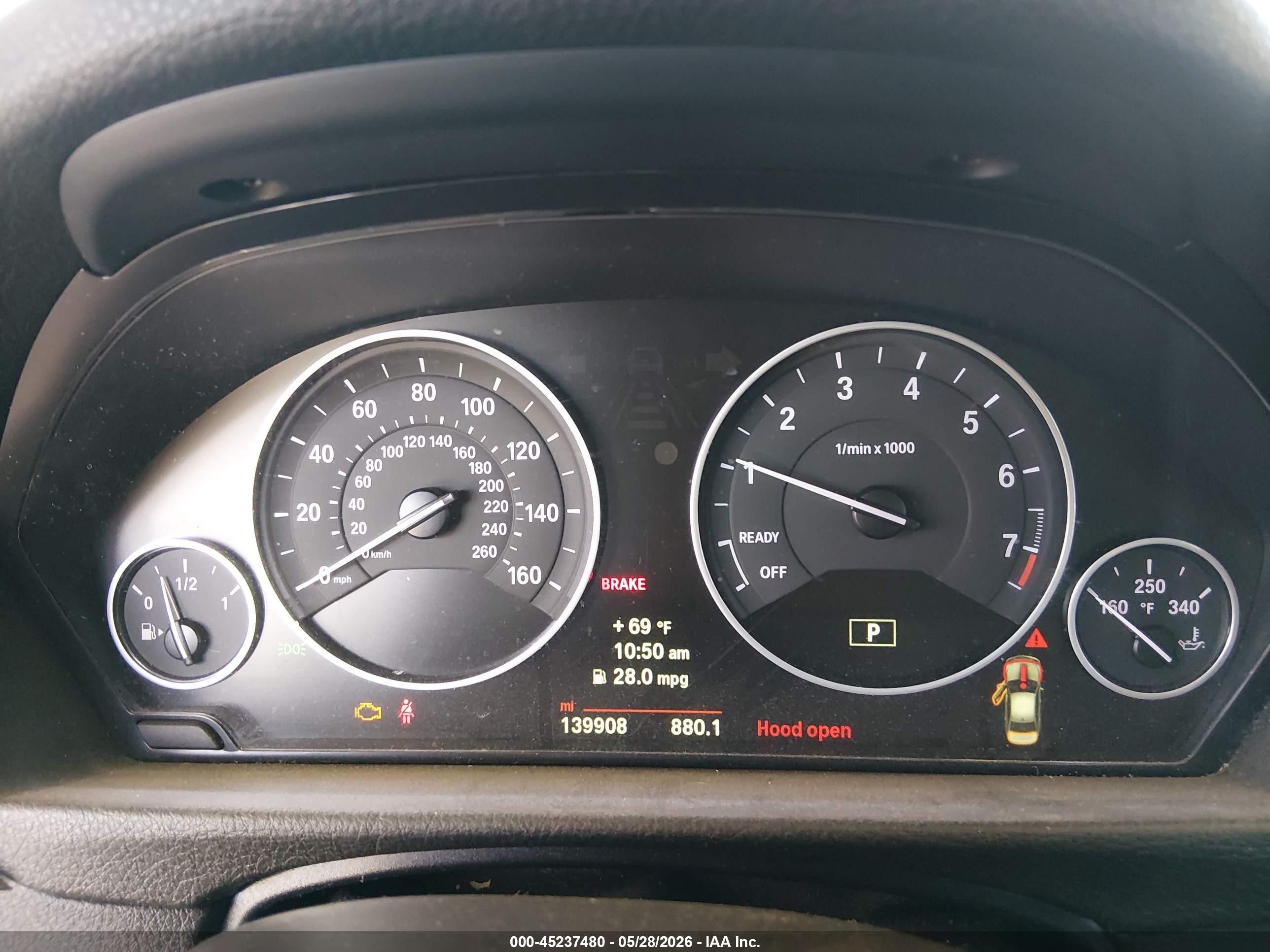 2014 Bmw 328i   Gray vin: WBA3C1C56EK113378