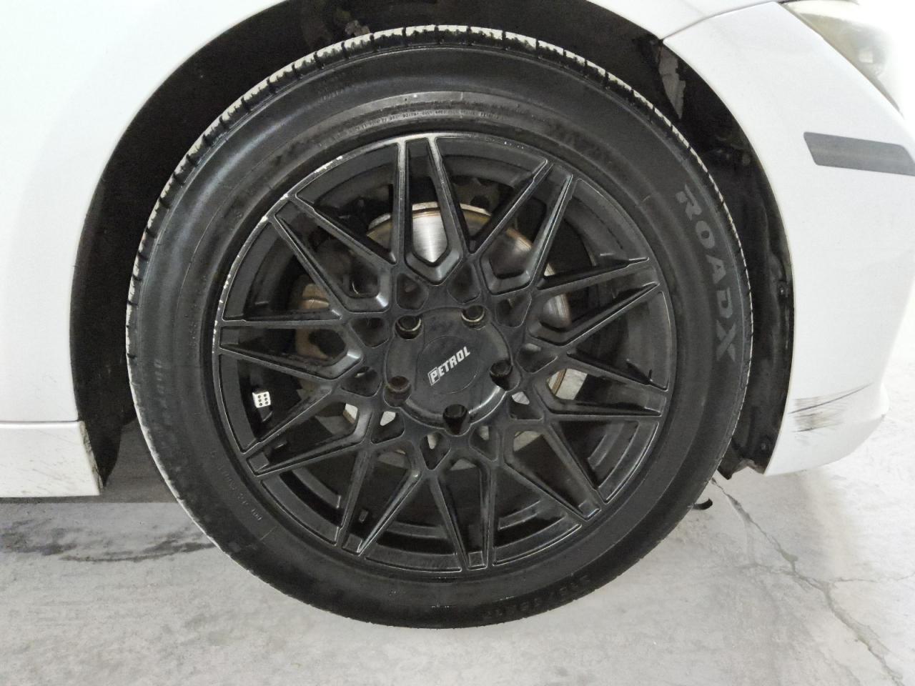 2015 Bmw 328 I Sulev White vin: WBA3C1C56FK119229 Damage: Right Front Wheel, Curb Rash, 8 To 9 Inches