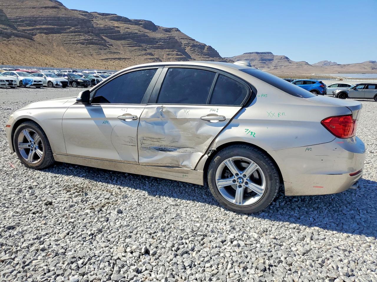 2013 Bmw 328 I Sulev Gold vin: WBA3C1C57DF444994