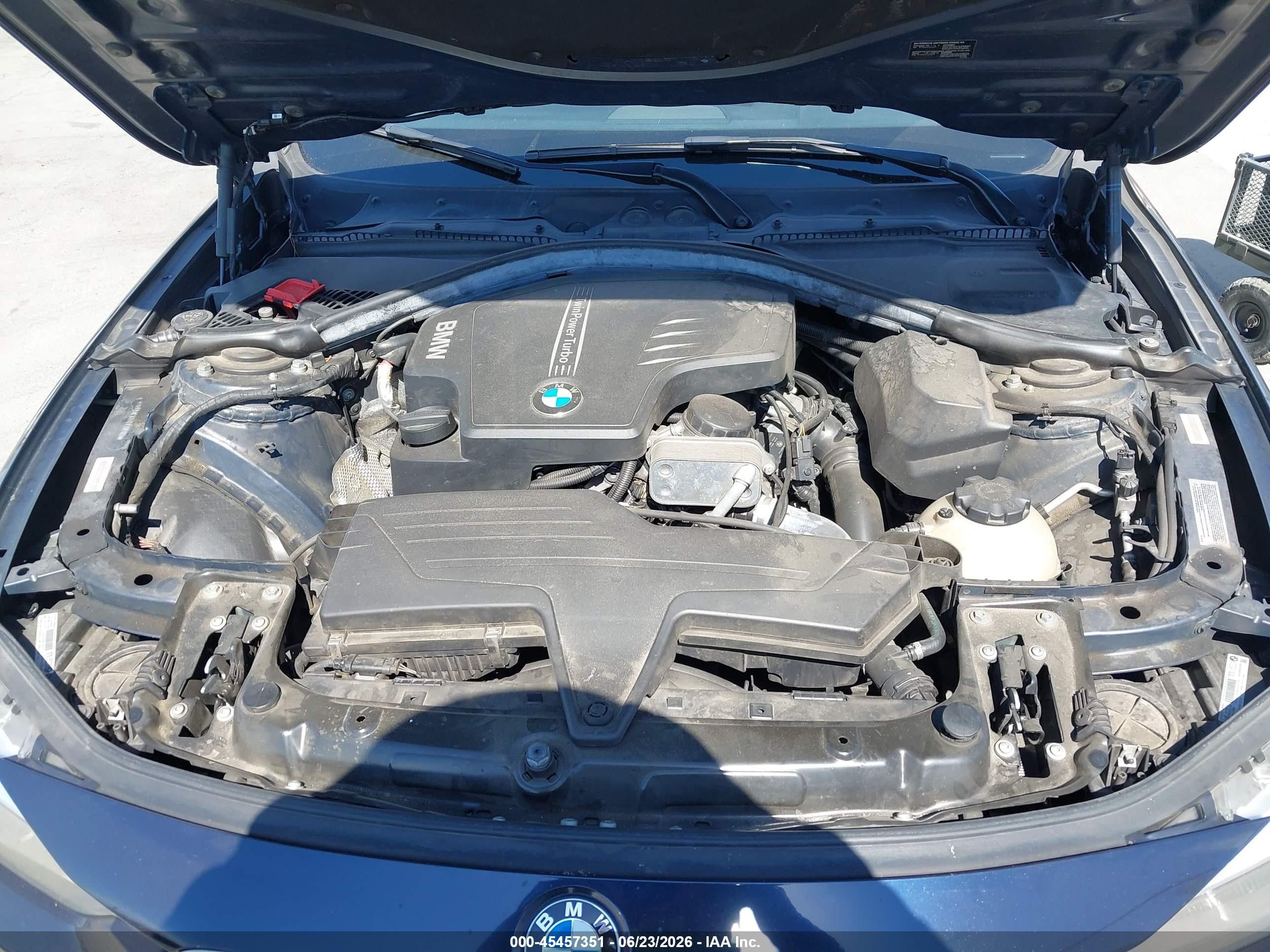 2014 Bmw 328i   Черный vin: WBA3C1C57EK108190