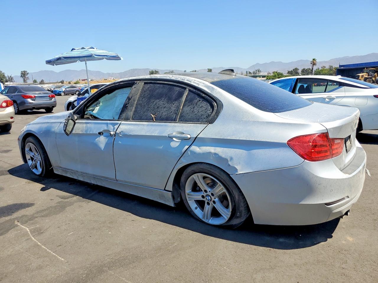 2014 Bmw 328 I Sulev Silver vin: WBA3C1C57EK108836