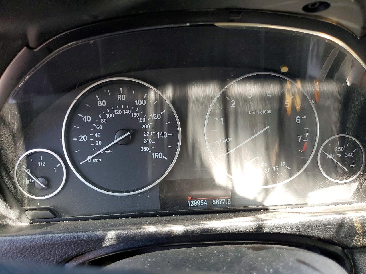 2014 Bmw 328 I Sulev Silver vin: WBA3C1C57EK108836