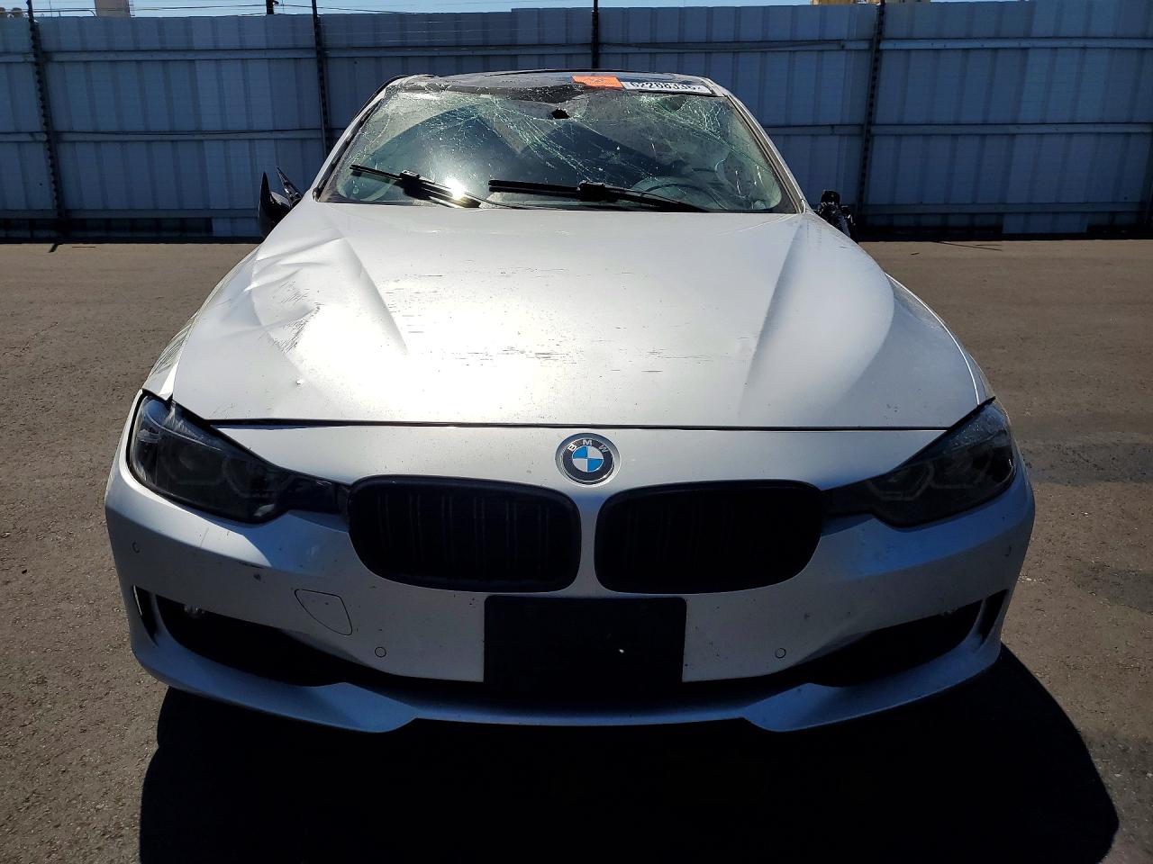 2014 Bmw 328 I Sulev Silver vin: WBA3C1C57EK108836