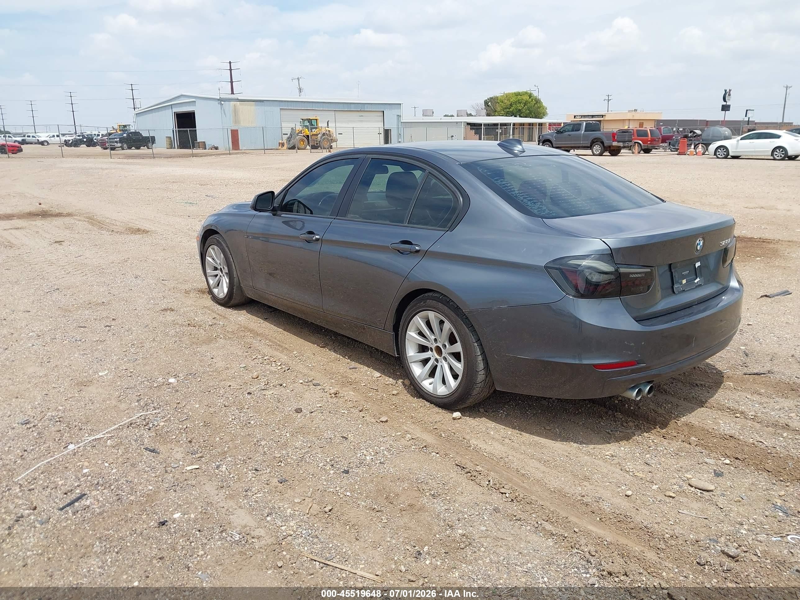 2014 Bmw 328i   Gray vin: WBA3C1C57EK110280