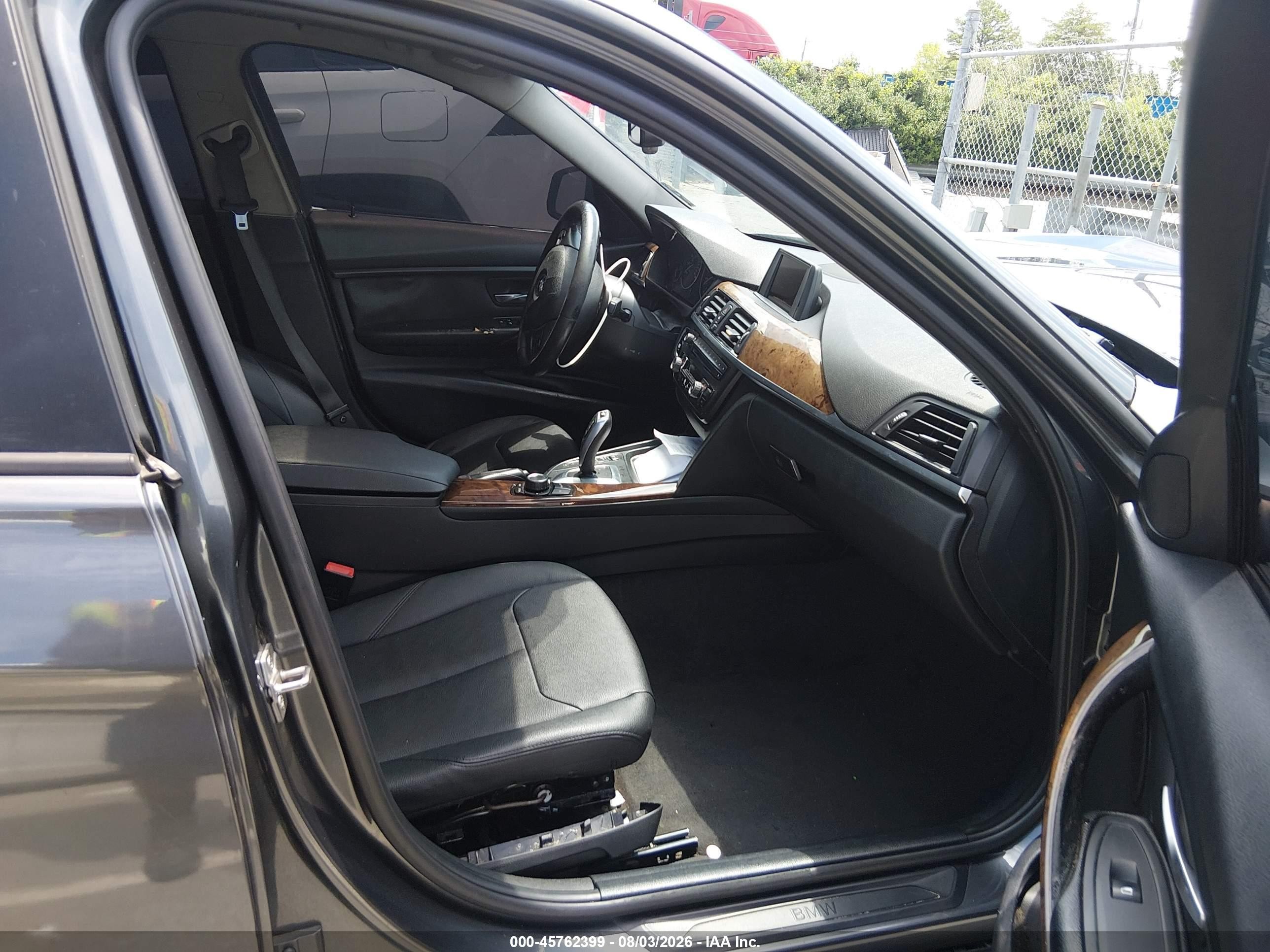 2014 Bmw 328i   Gray vin: WBA3C1C57EK111140