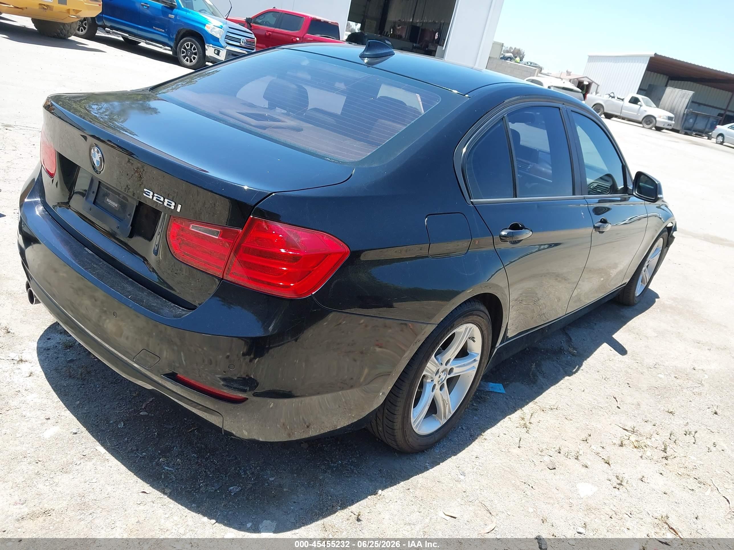 2015 Bmw 328i   Black vin: WBA3C1C57FK120342