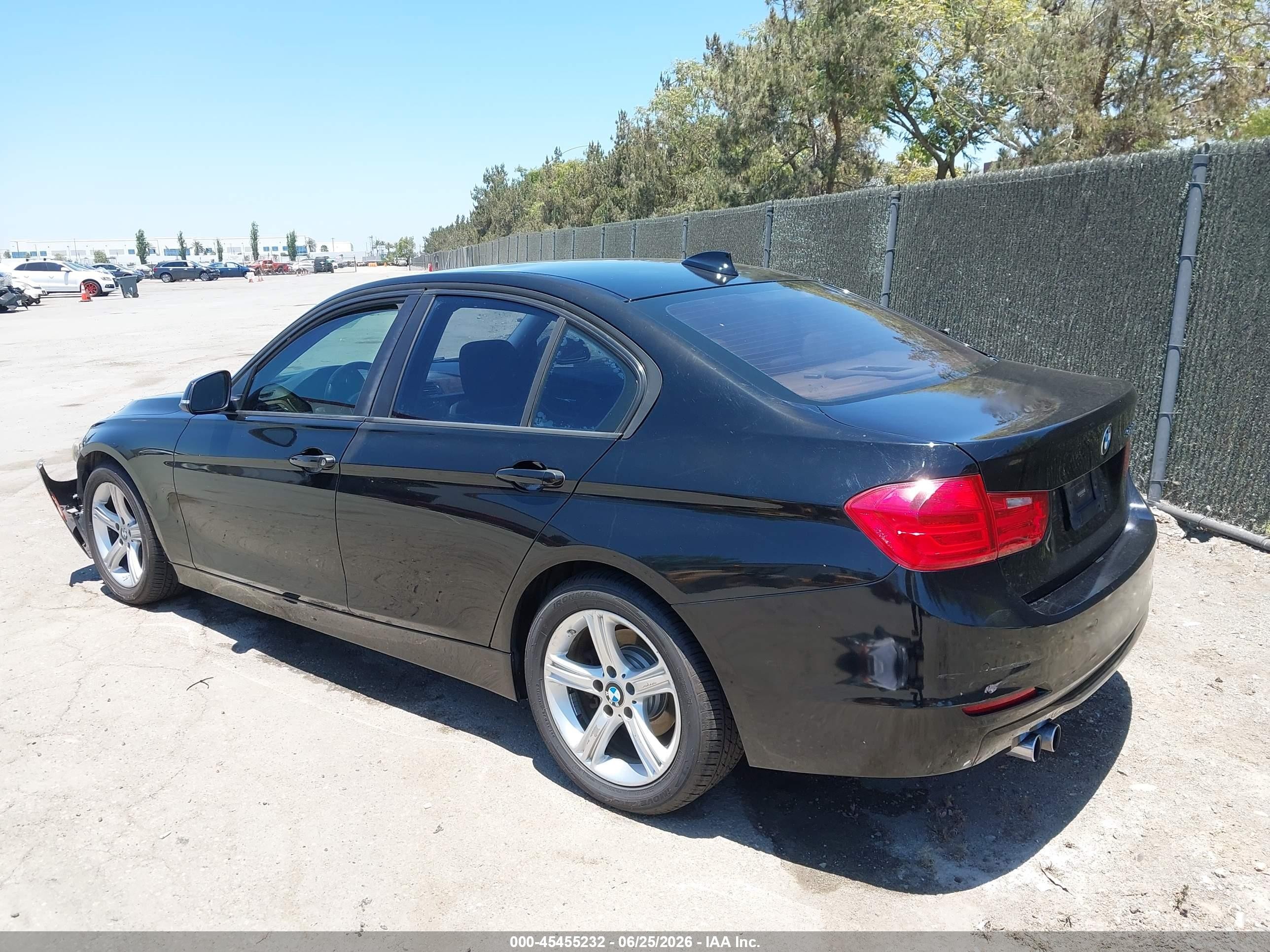 2015 Bmw 328i   Black vin: WBA3C1C57FK120342