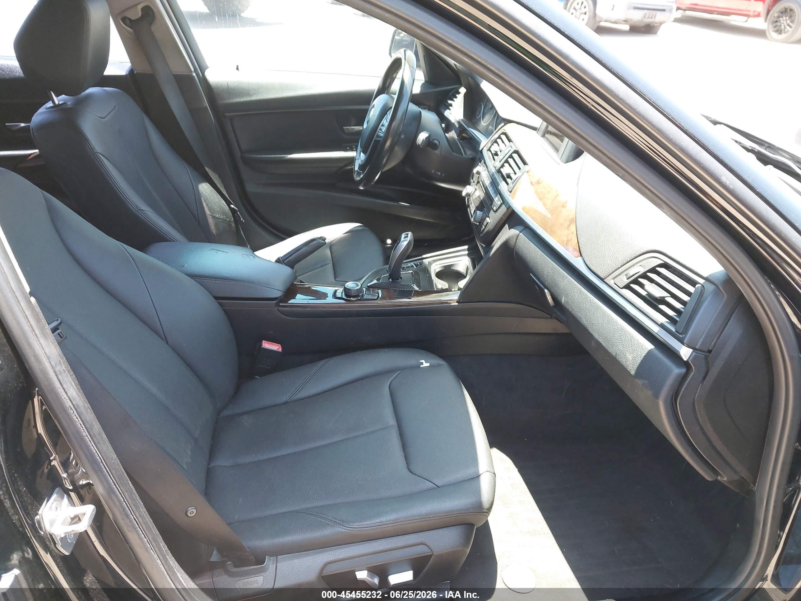 2015 Bmw 328i   Black vin: WBA3C1C57FK120342