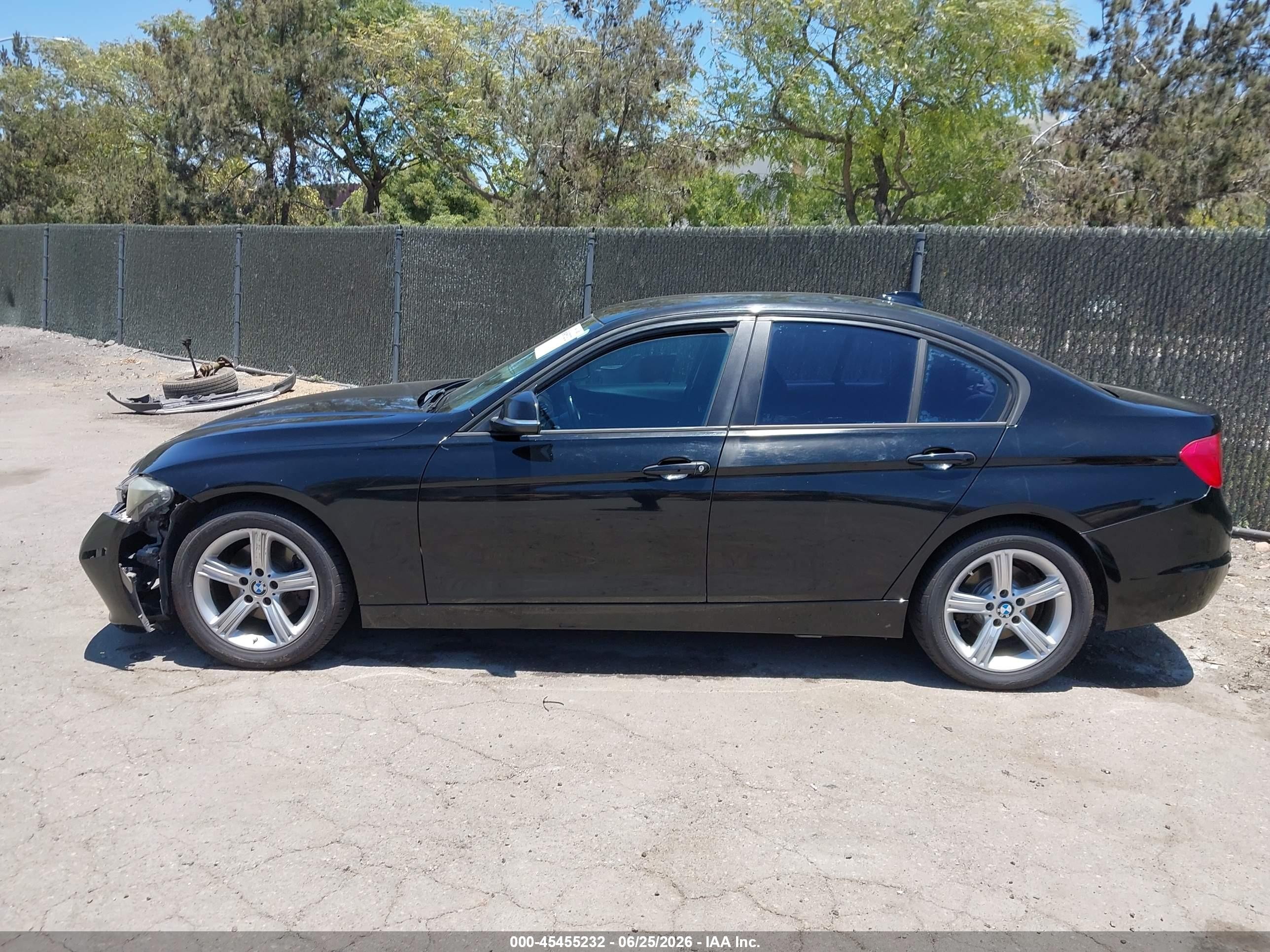 2015 Bmw 328i   Black vin: WBA3C1C57FK120342