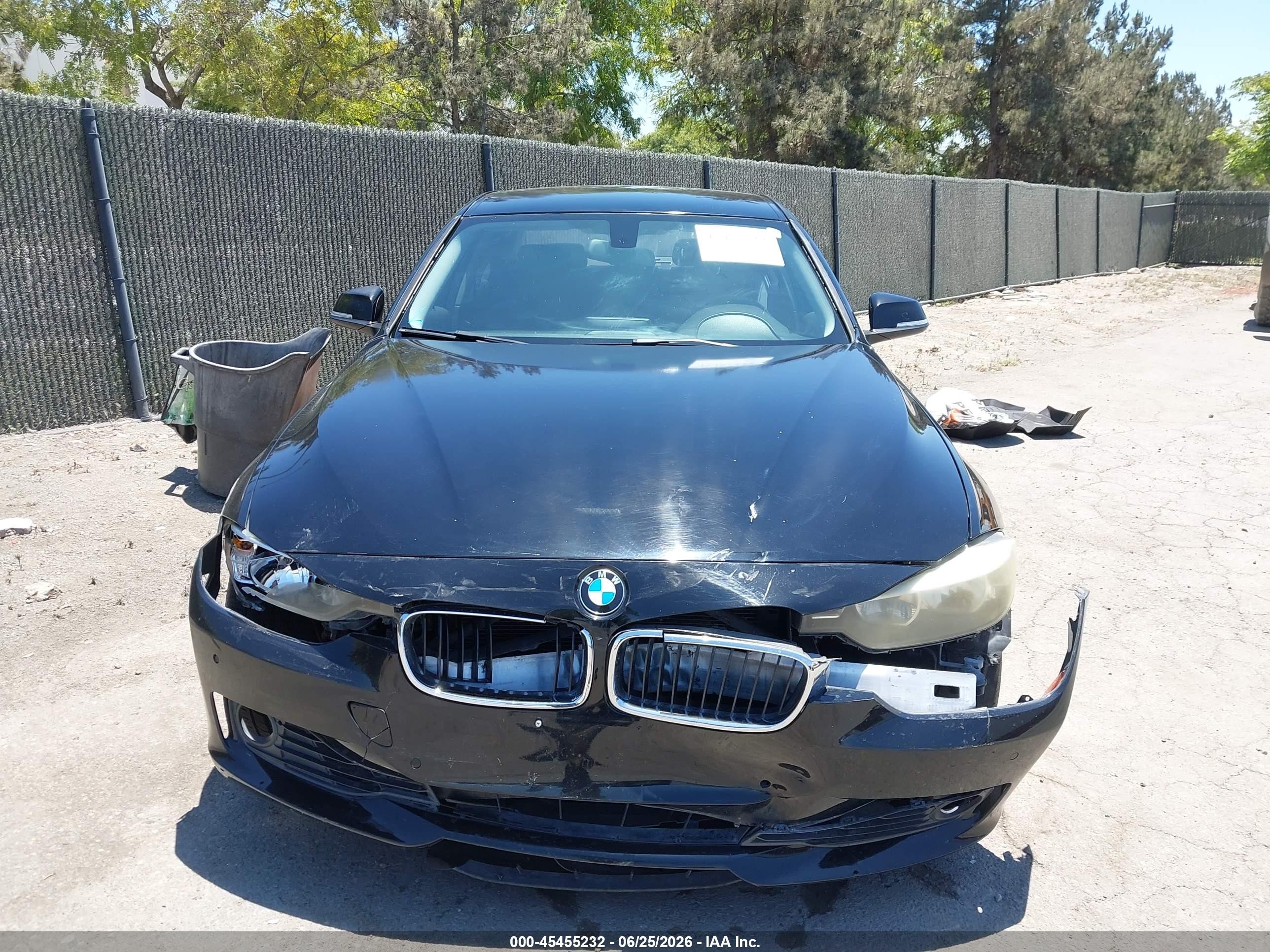 2015 Bmw 328i   Black vin: WBA3C1C57FK120342