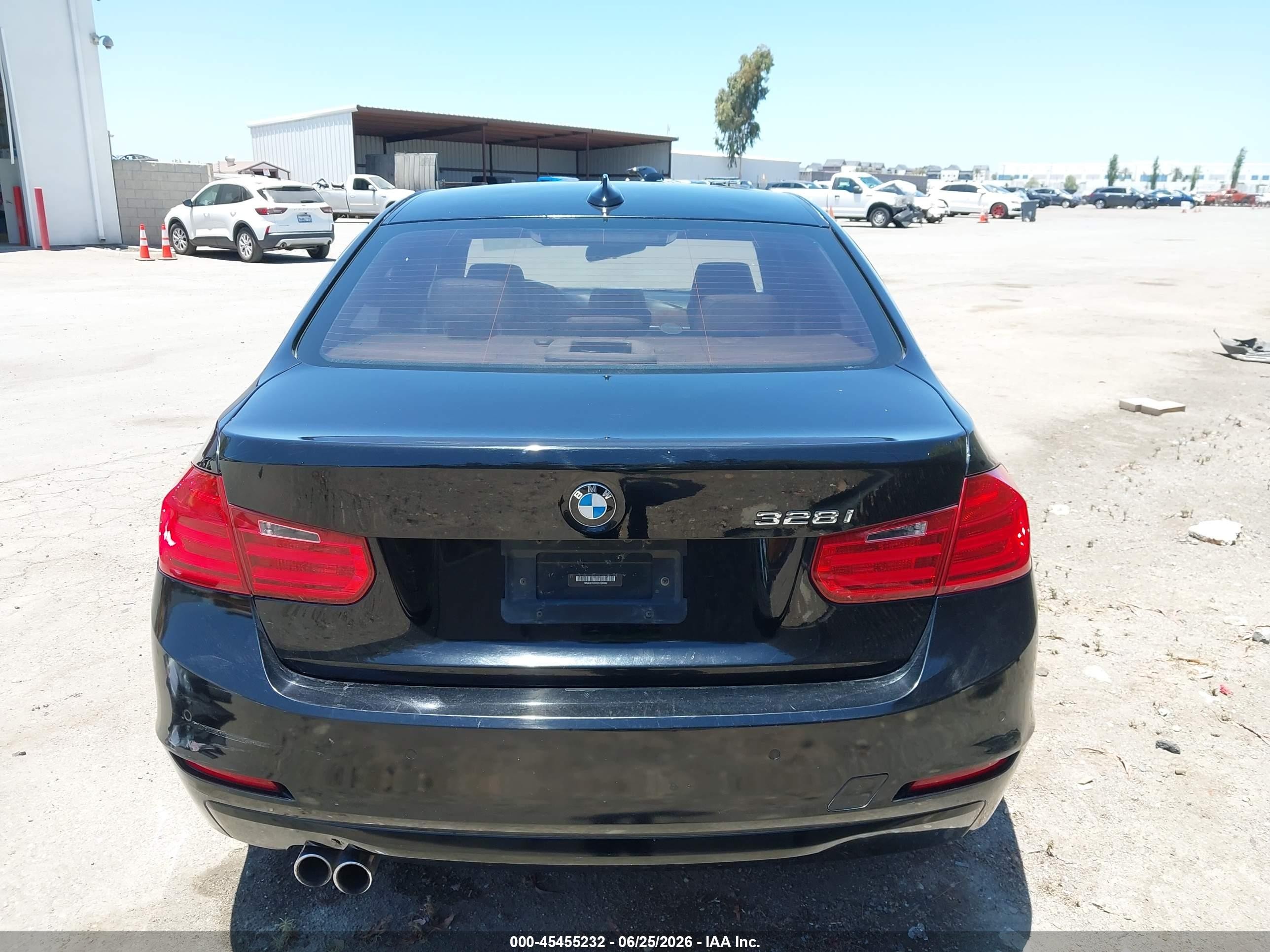 2015 Bmw 328i   Black vin: WBA3C1C57FK120342
