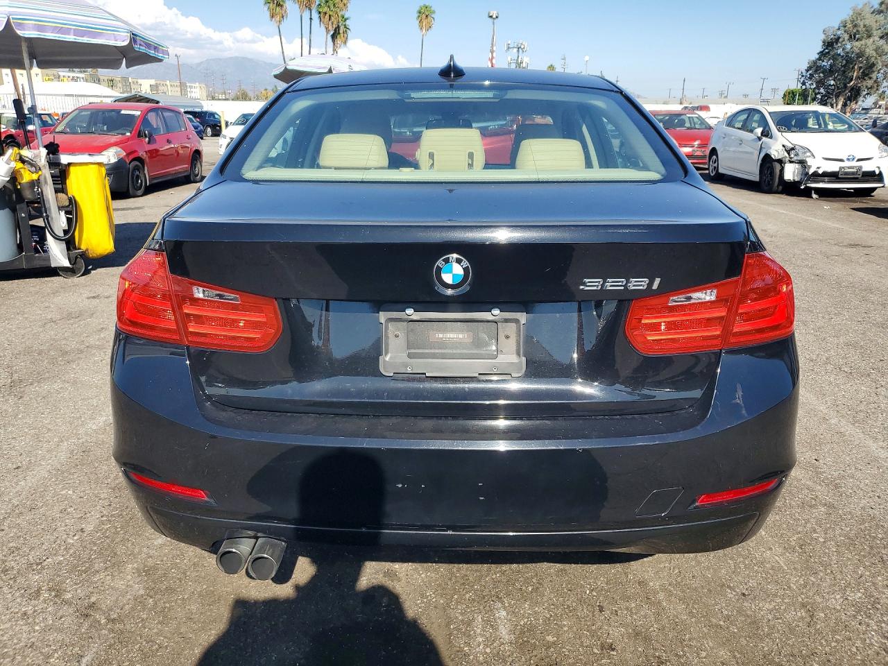 2015 Bmw 328 I Sulev Black vin: WBA3C1C57FP851212