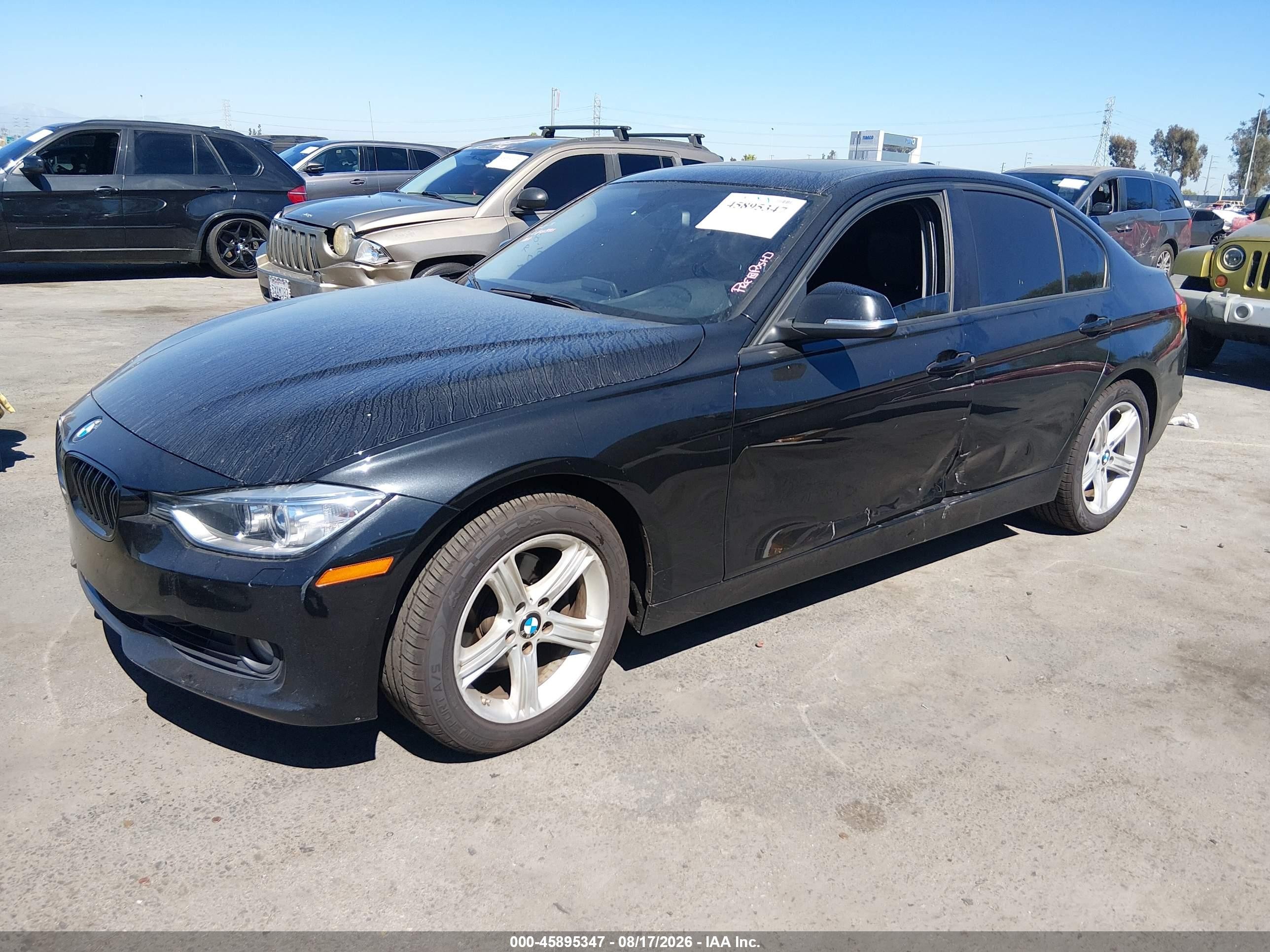 2013 Bmw 328i   Black vin: WBA3C1C58DF435317