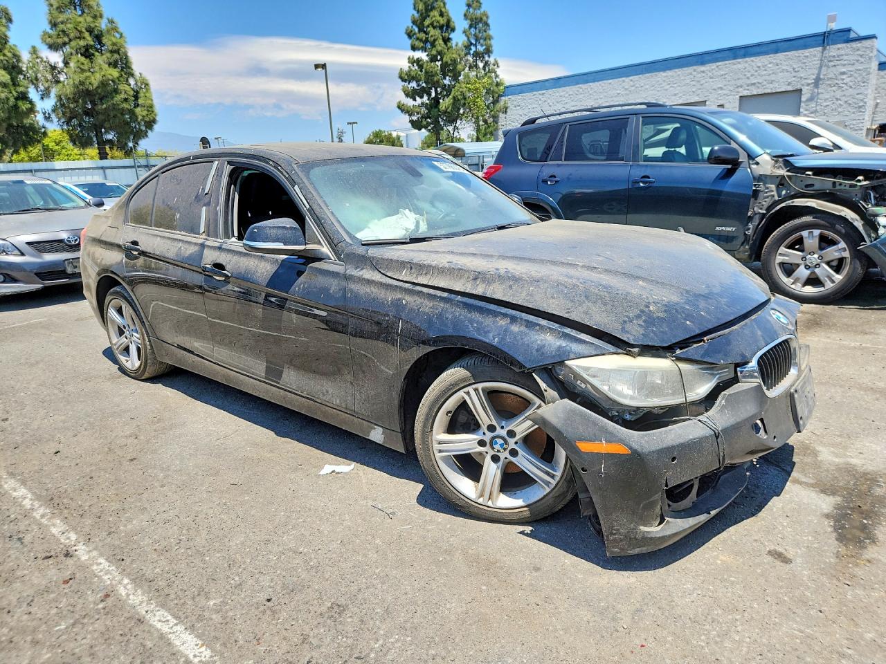 2013 Bmw 328 I Sulev Black vin: WBA3C1C58DF444261