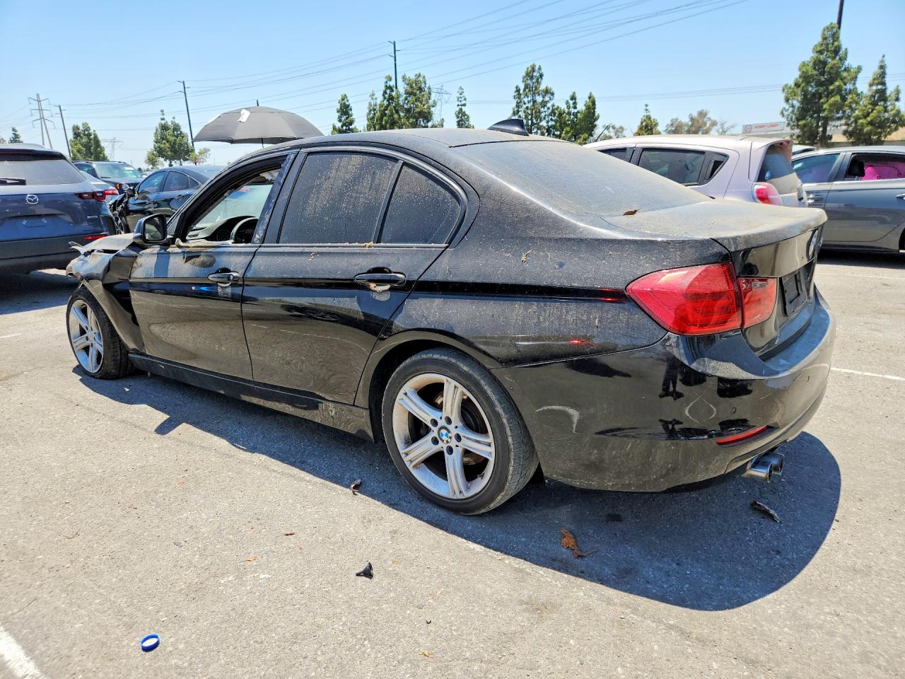 2013 Bmw 328 I Sulev Black vin: WBA3C1C58DF444261