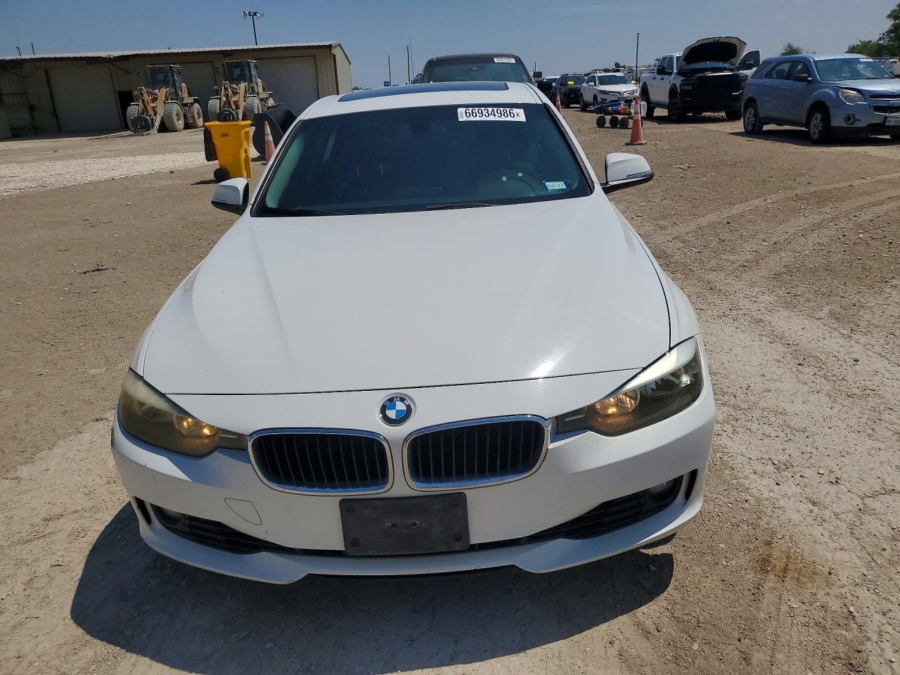 2014 Bmw 328 I Sulev White vin: WBA3C1C58EK105475