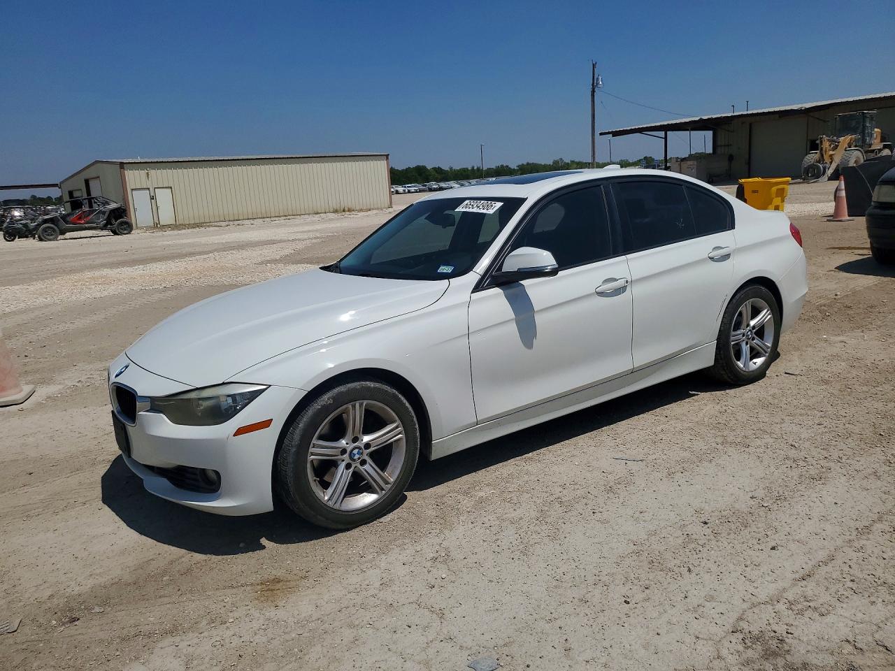 2014 Bmw 328 I Sulev White vin: WBA3C1C58EK105475