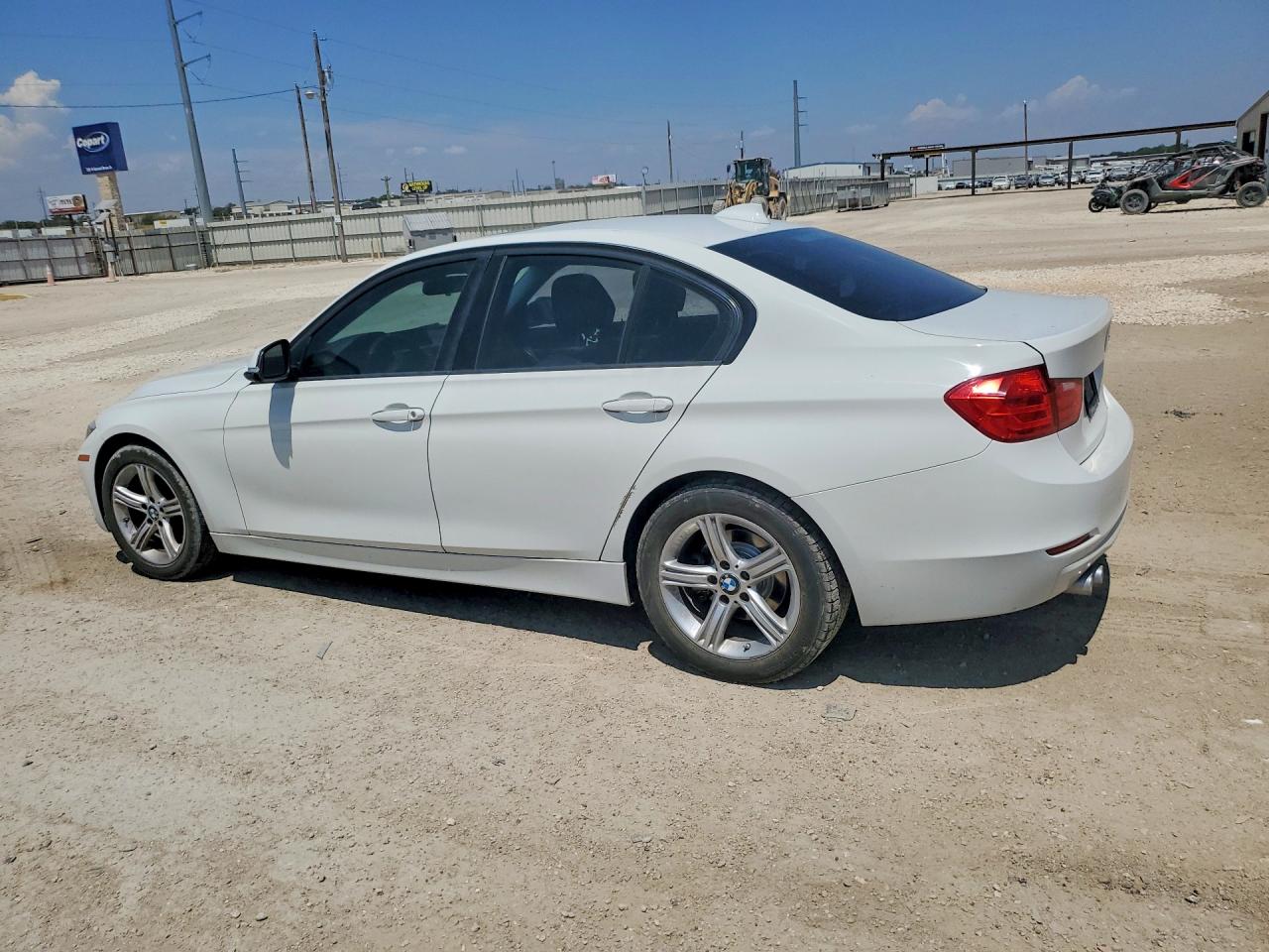 2014 Bmw 328 I Sulev White vin: WBA3C1C58EK105475