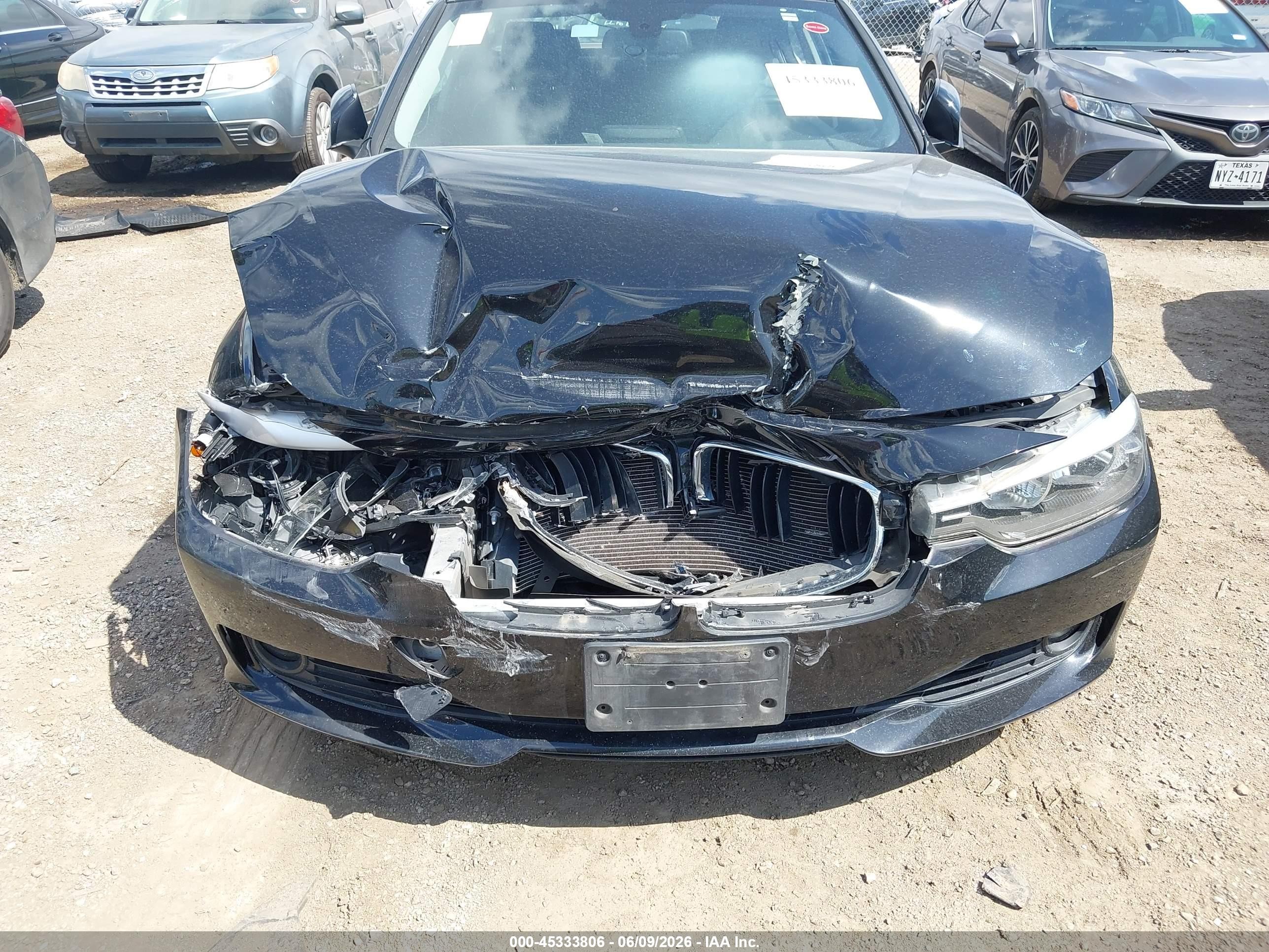 2014 Bmw 328i   Black vin: WBA3C1C58EK110577
