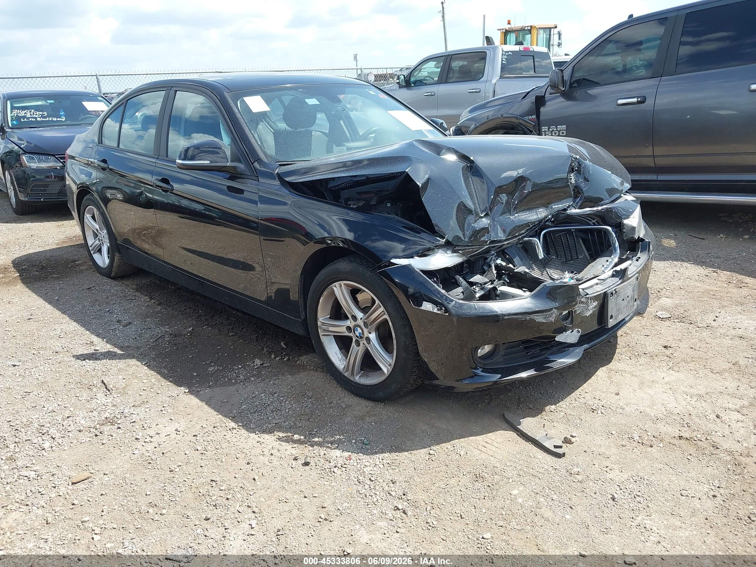 2014 Bmw 328i   Black vin: WBA3C1C58EK110577