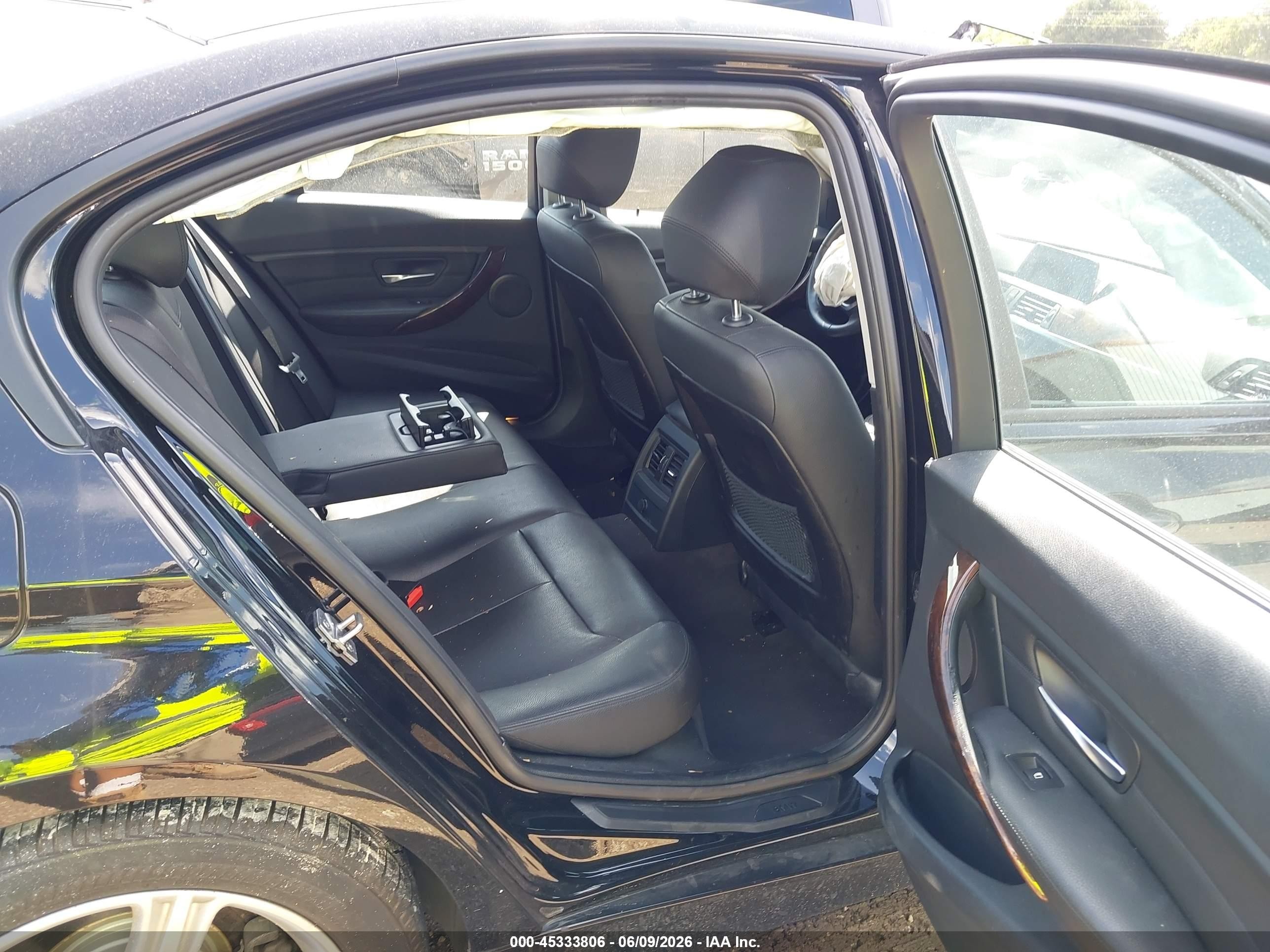 2014 Bmw 328i   Black vin: WBA3C1C58EK110577