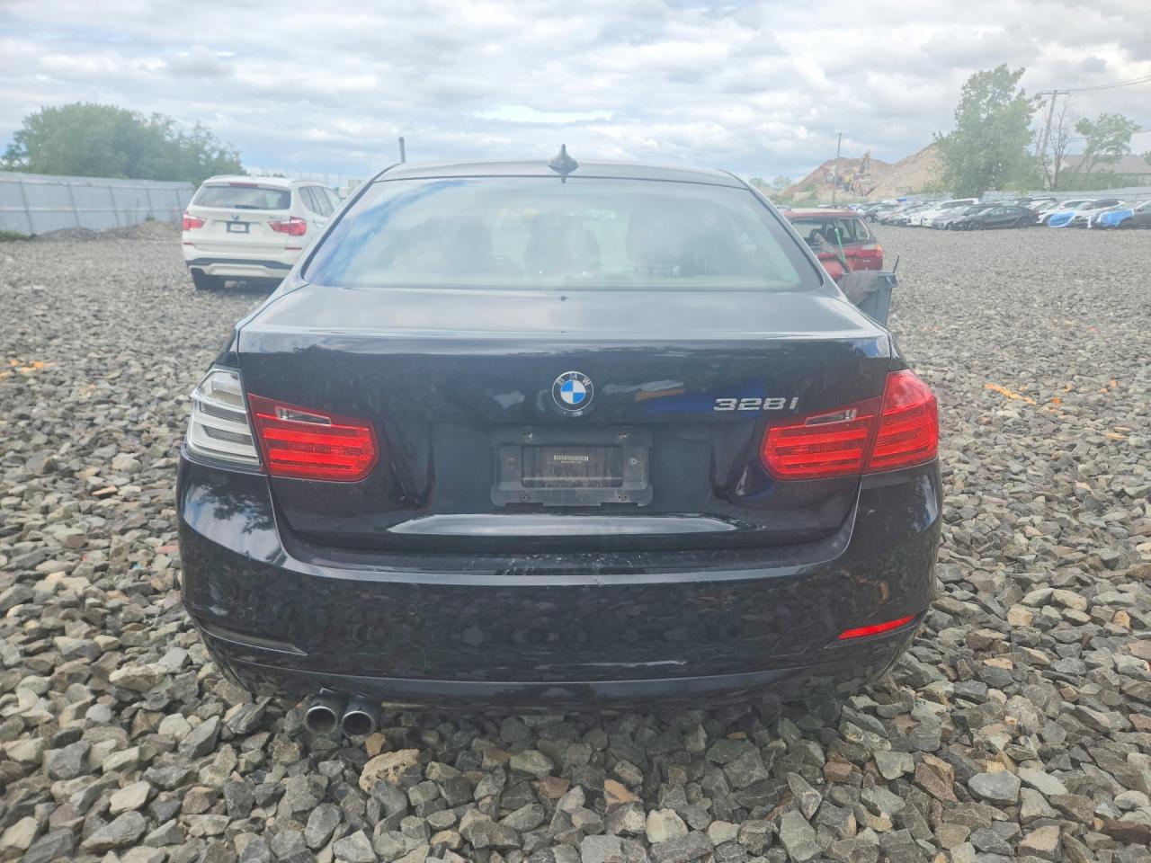 2014 Bmw 328 I Sulev Black vin: WBA3C1C58EK111308