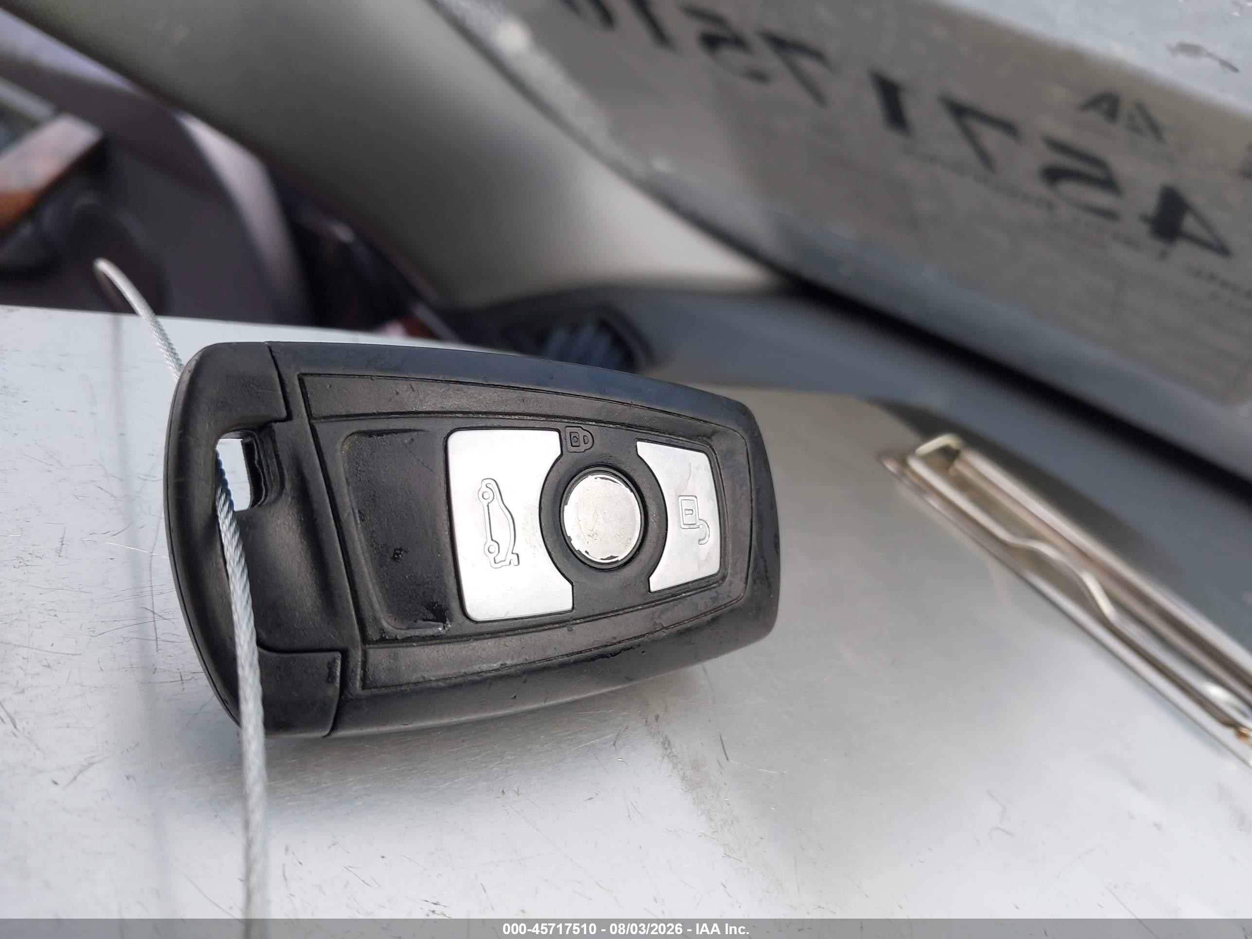 2014 Bmw 328i   Черный vin: WBA3C1C58EK113382