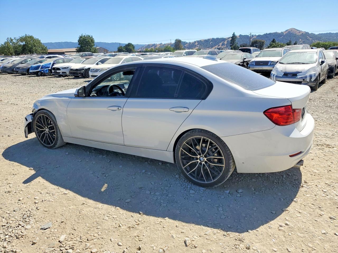 2014 Bmw 328 I Sulev White vin: WBA3C1C58EK114306